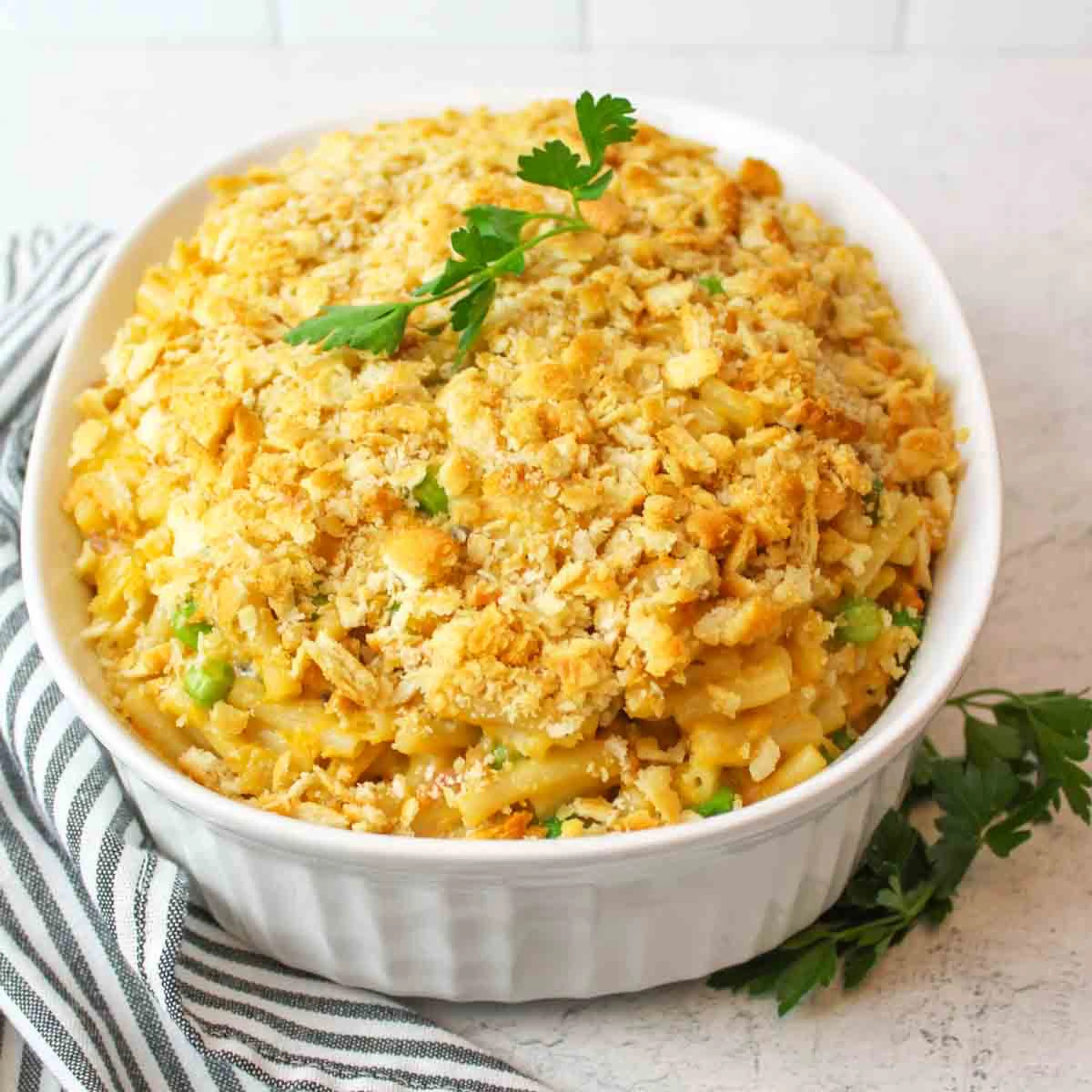 Mac and Cheese Tuna Casserole