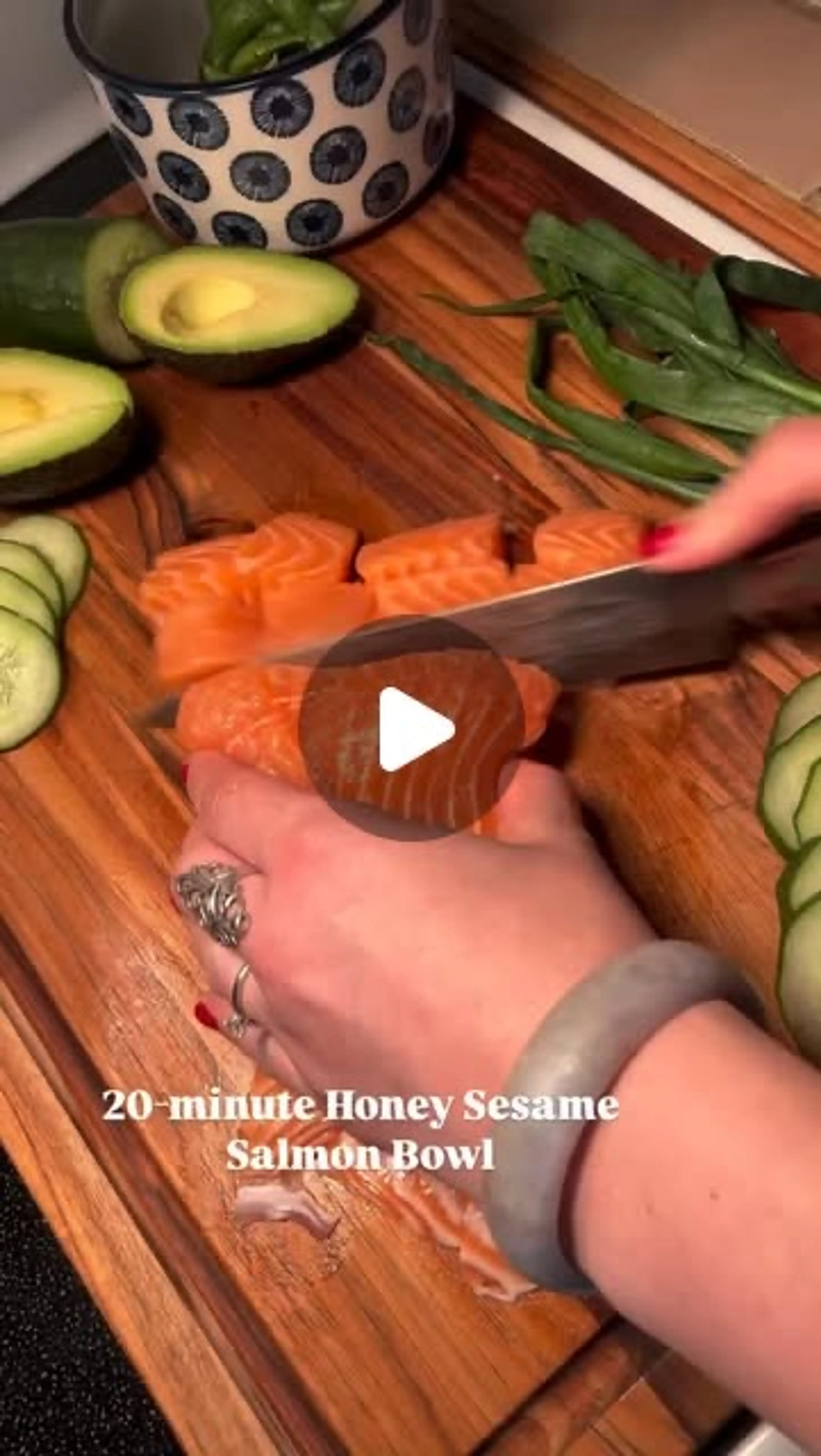 Honey Sesame Salmon