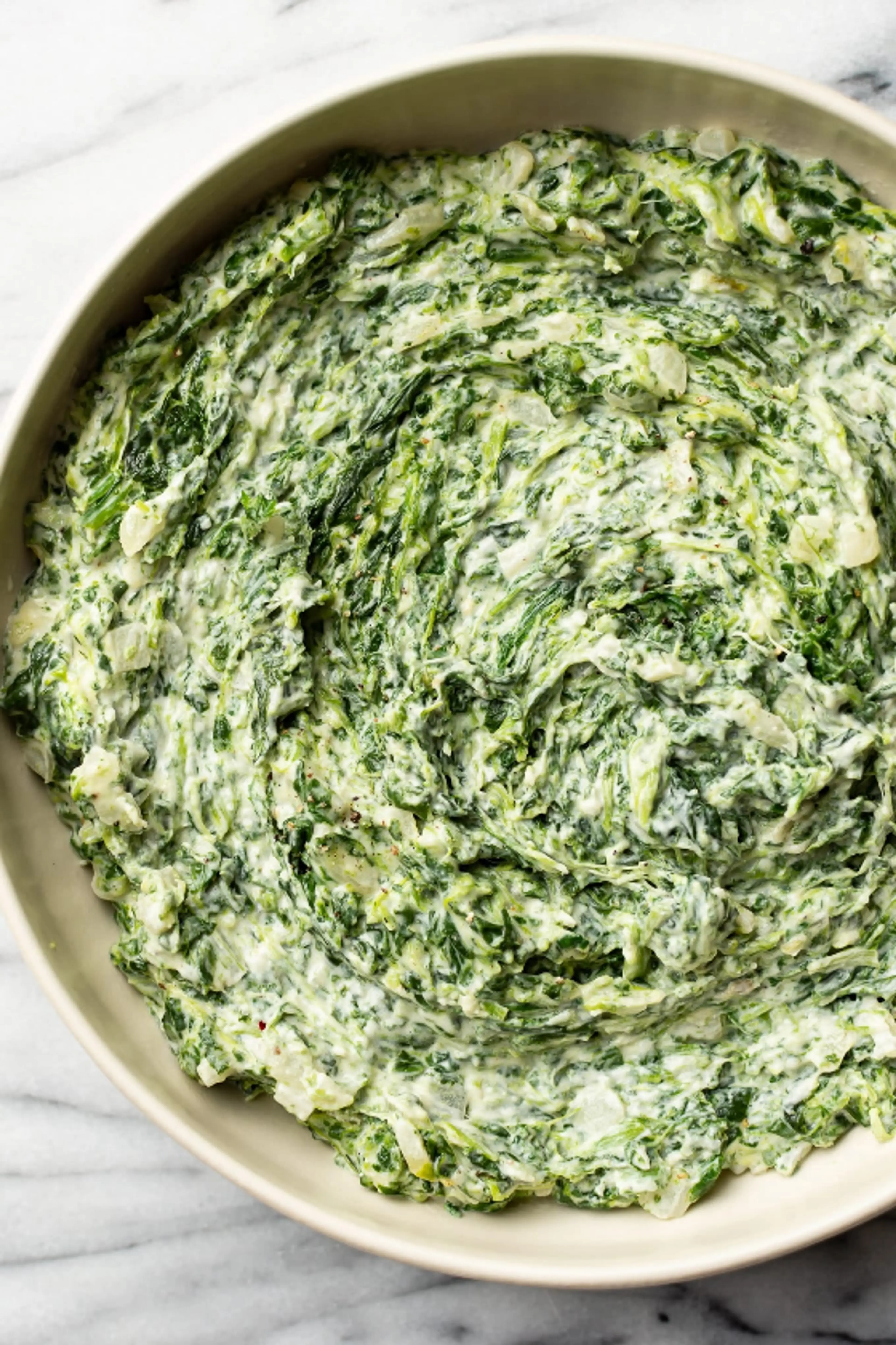The Best Creamed Spinach