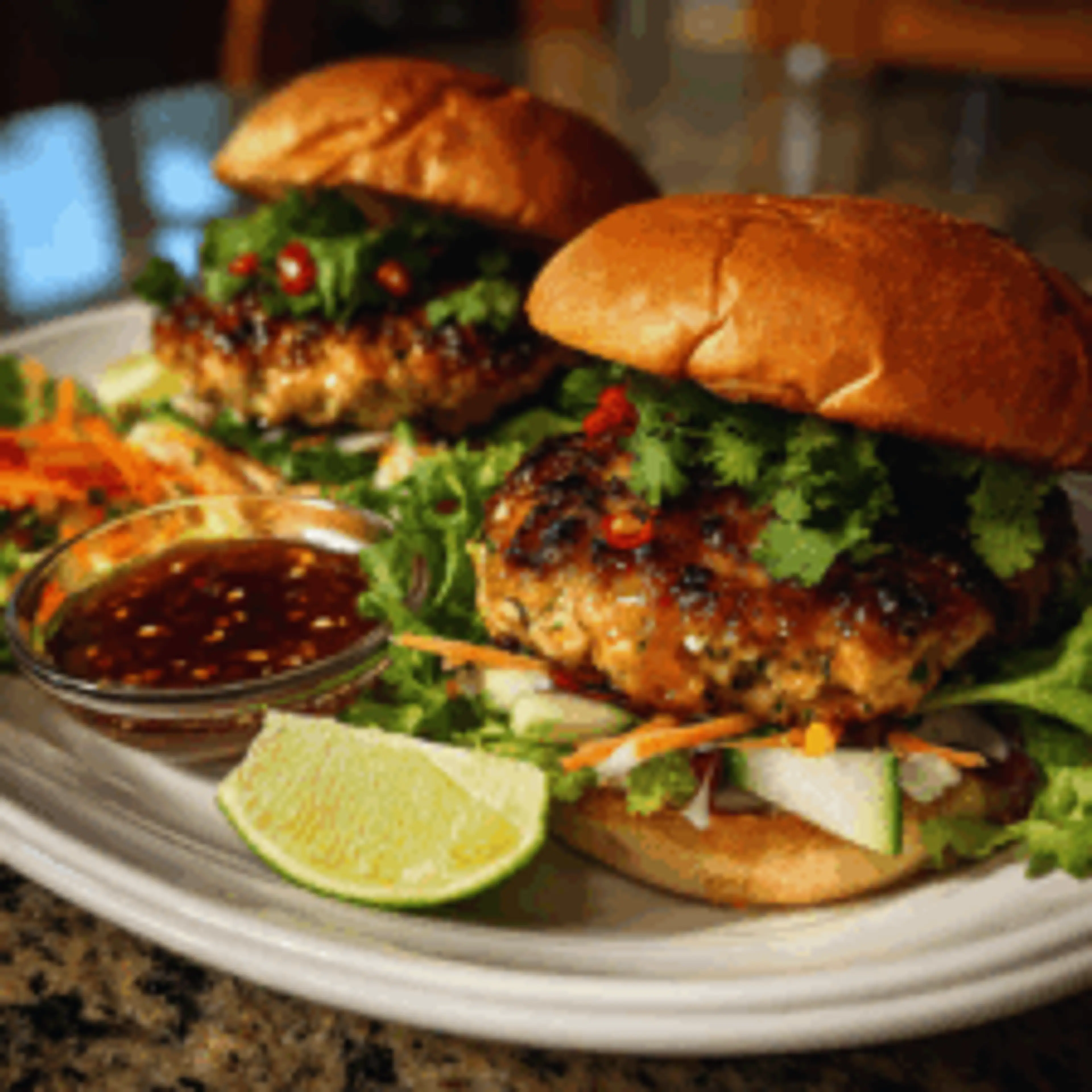 Thai Sweet Chili Turkey Burgers: Juicy, Flavor-Packed Burger