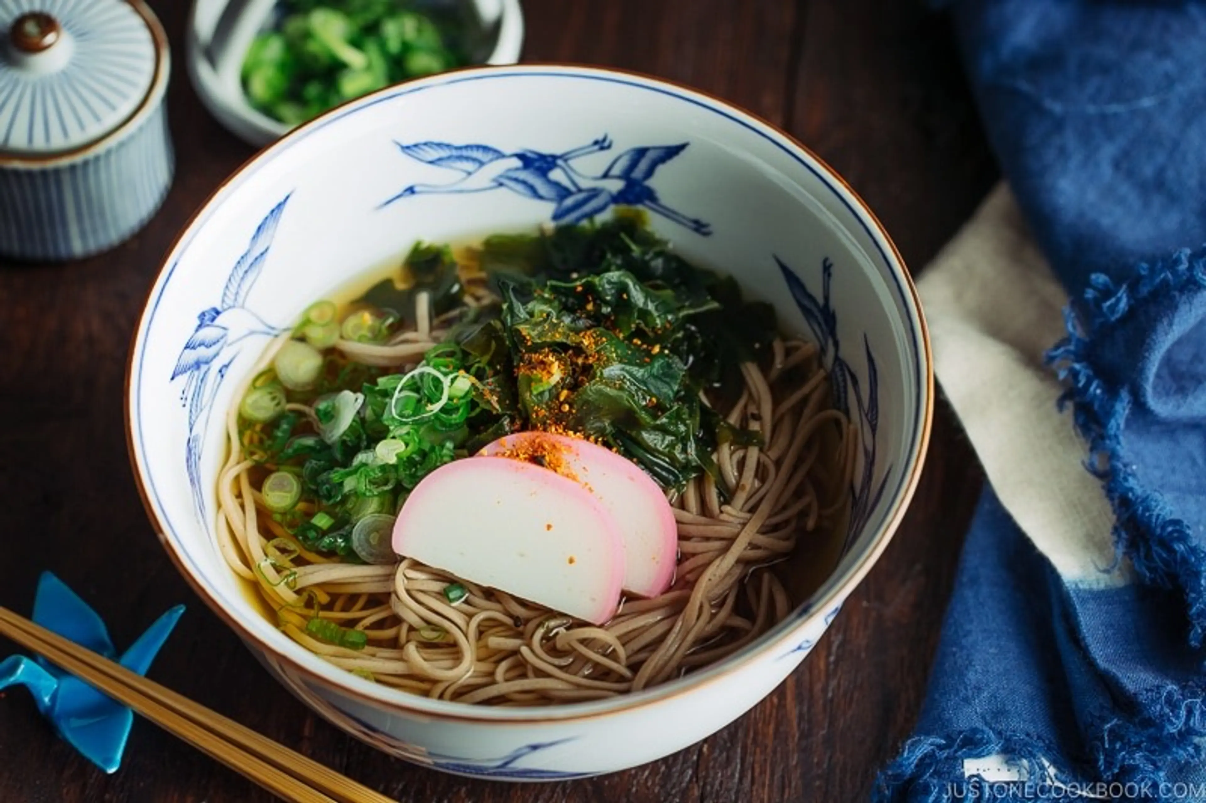 Toshikoshi Soba (New Year's Eve Soba Noodle Soup)