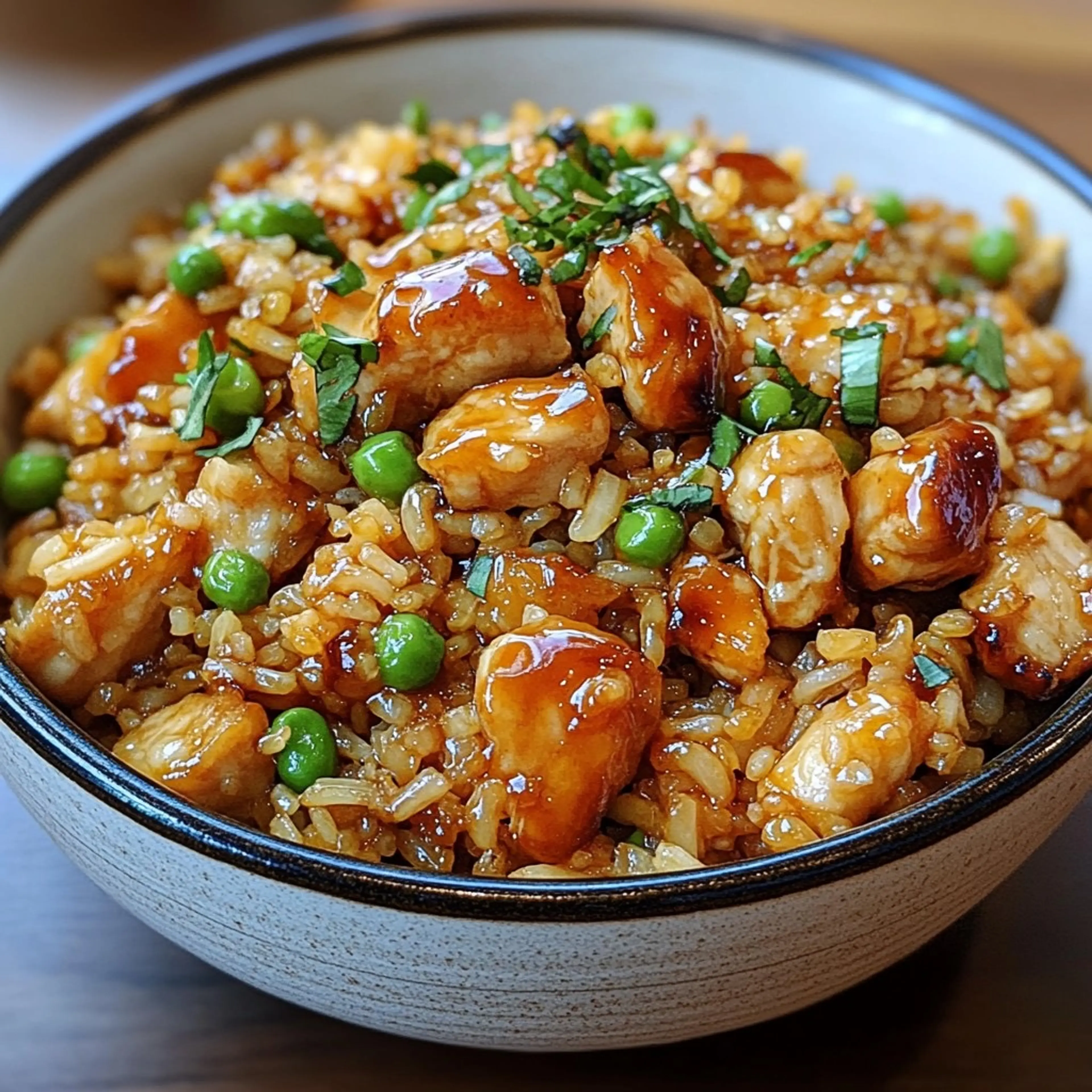 Easy Teriyaki Chicken Fried Rice