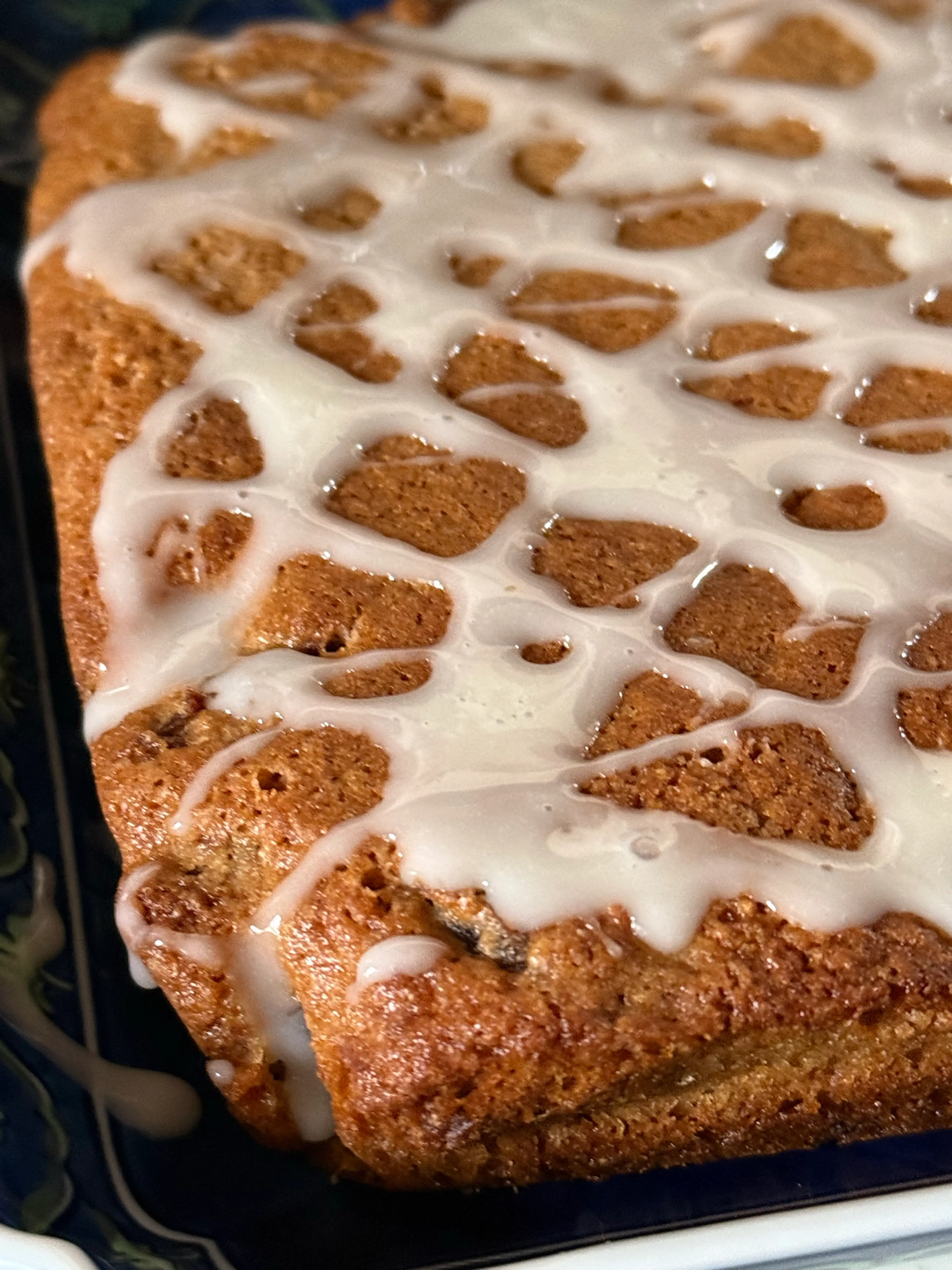 Sourdough Discard Cake with Dates and Lemon Drizzle