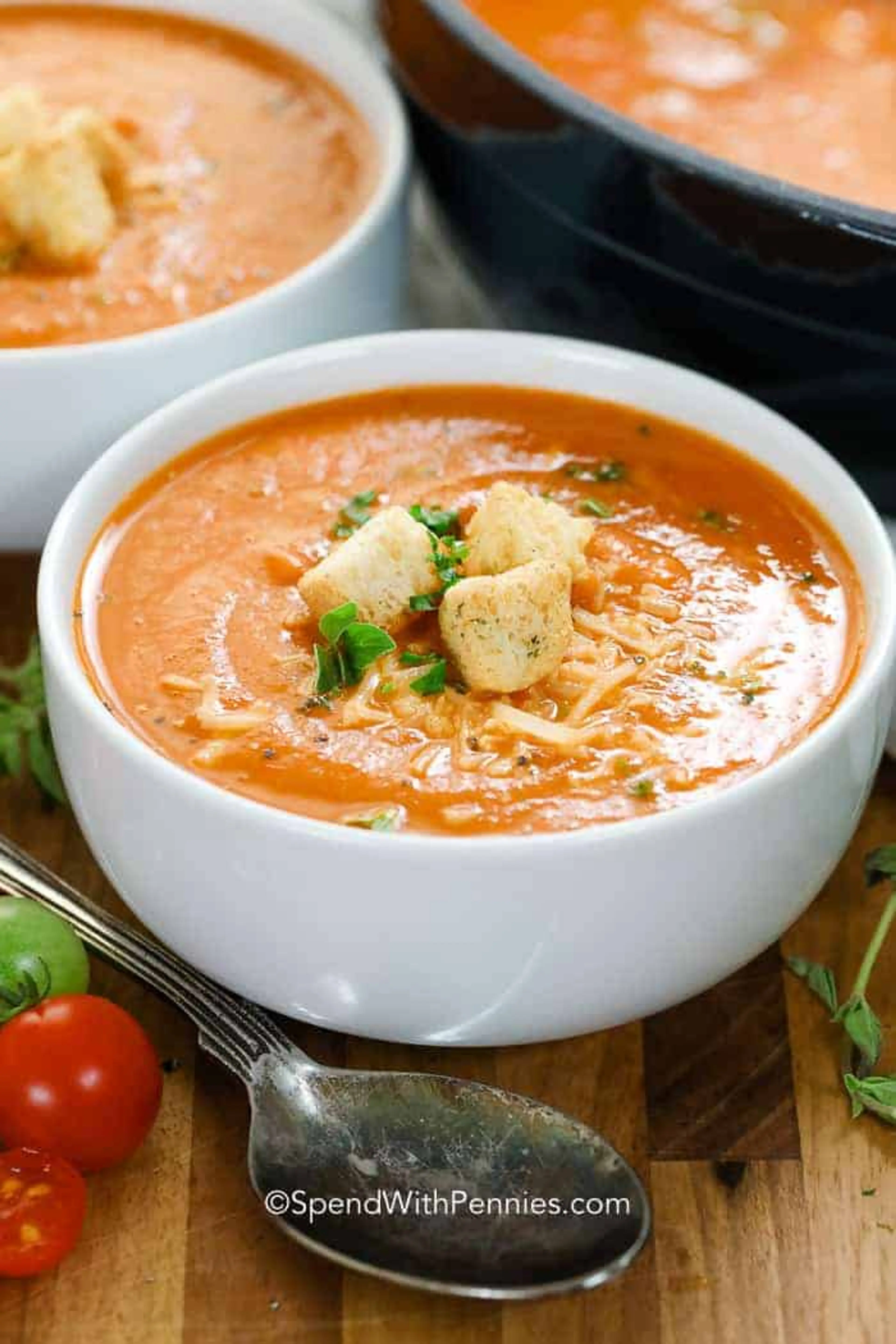 Homemade Tomato Soup (Fresh Tomatoes)