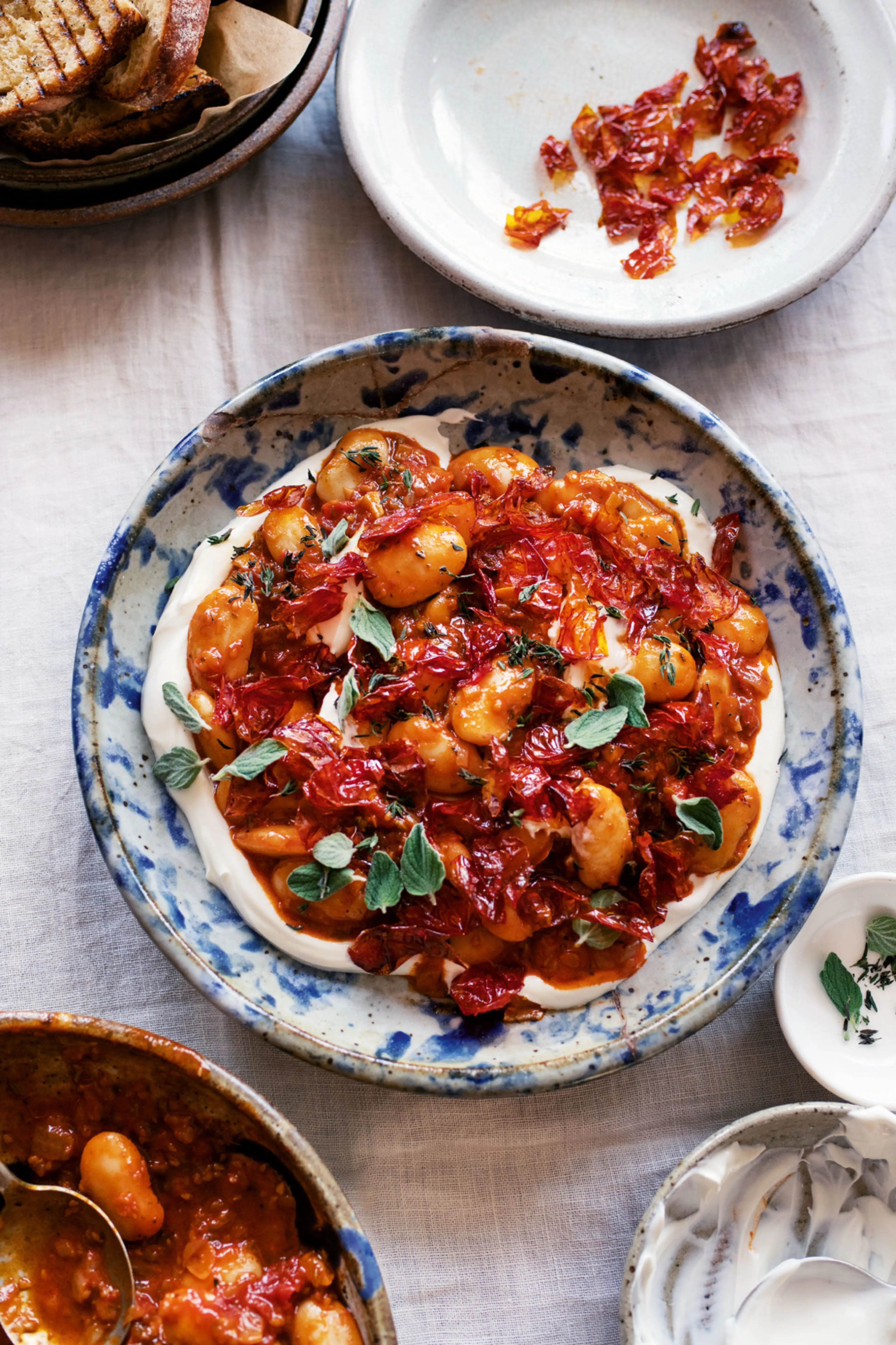 Ottolenghi’s Butter Beans with Roasted Cherry Tomatoes