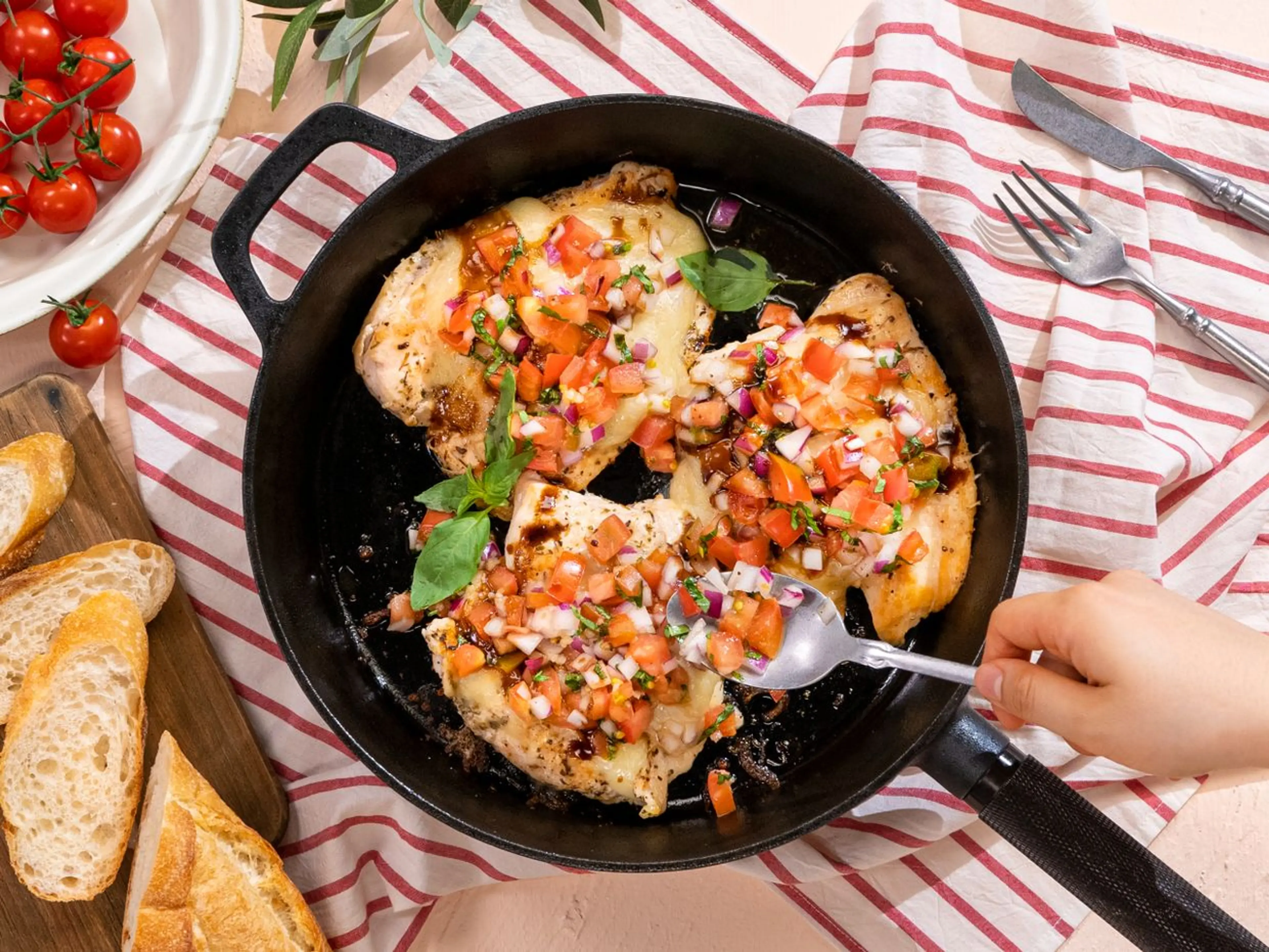 Bruschetta Chicken