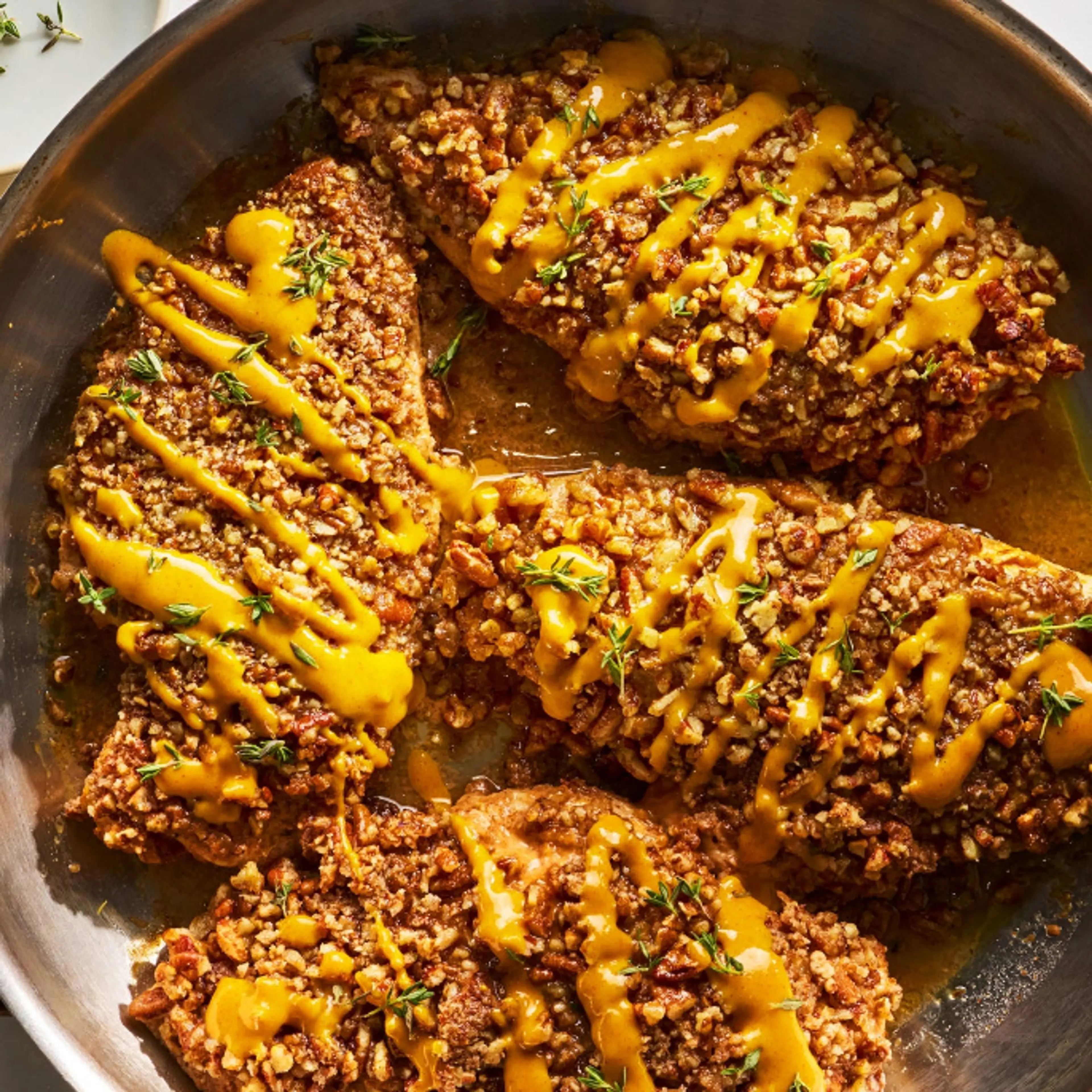 Maple Pecan-Crusted Chicken