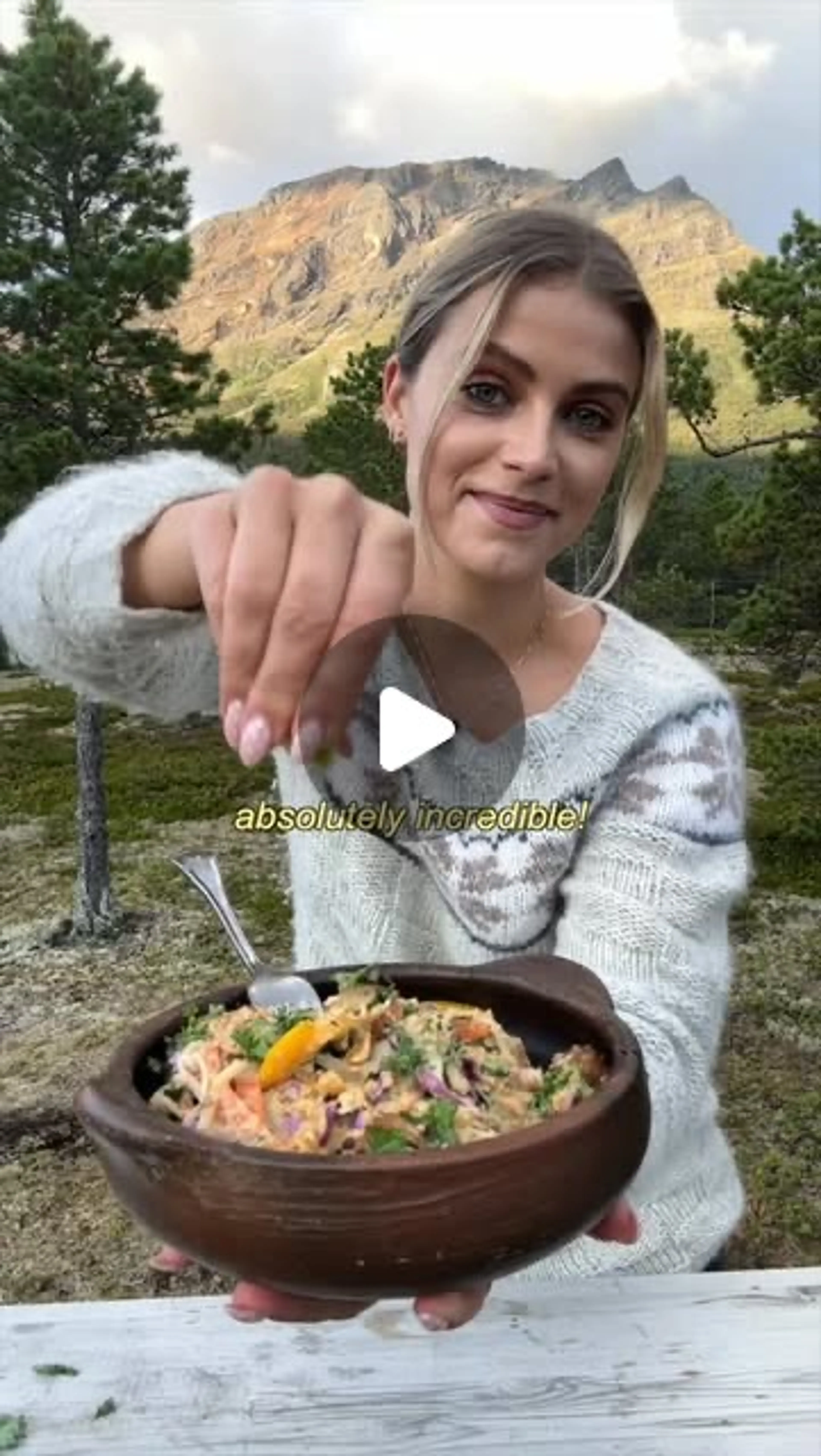 Crunchy Creamy Thai Noodle Salad