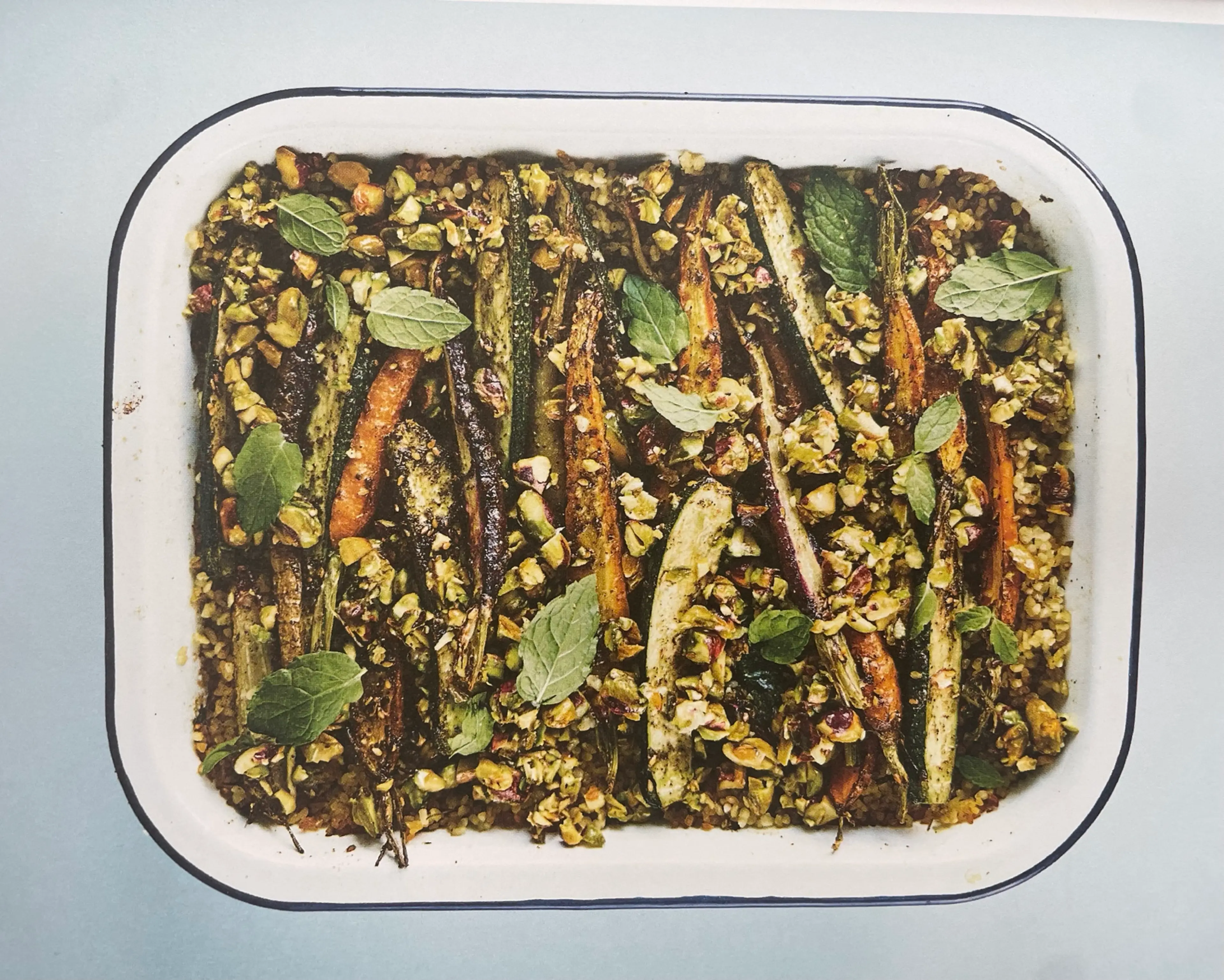 Bulger met Wortel, Courgette, Pistache & Za’atar