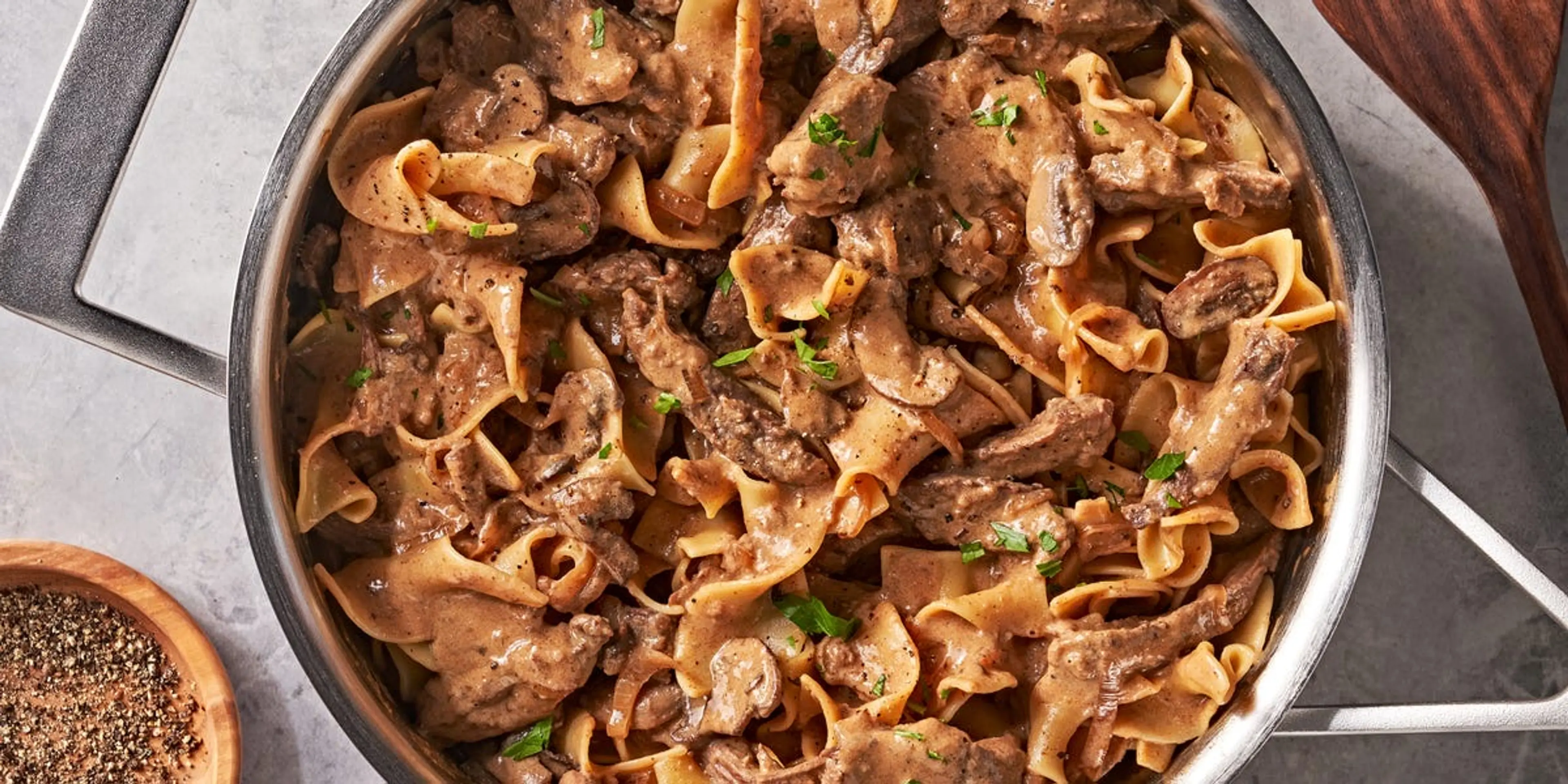 Beef Stroganoff