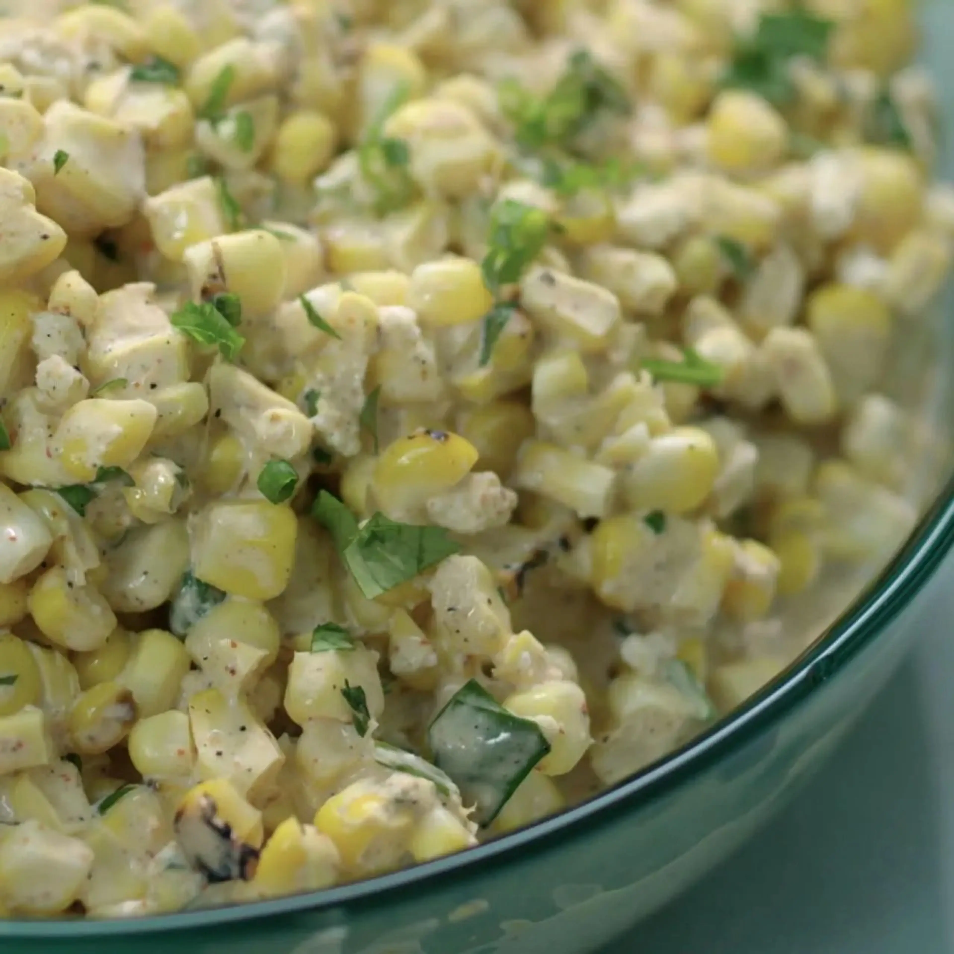 Grilled Mexican Street Corn Salad