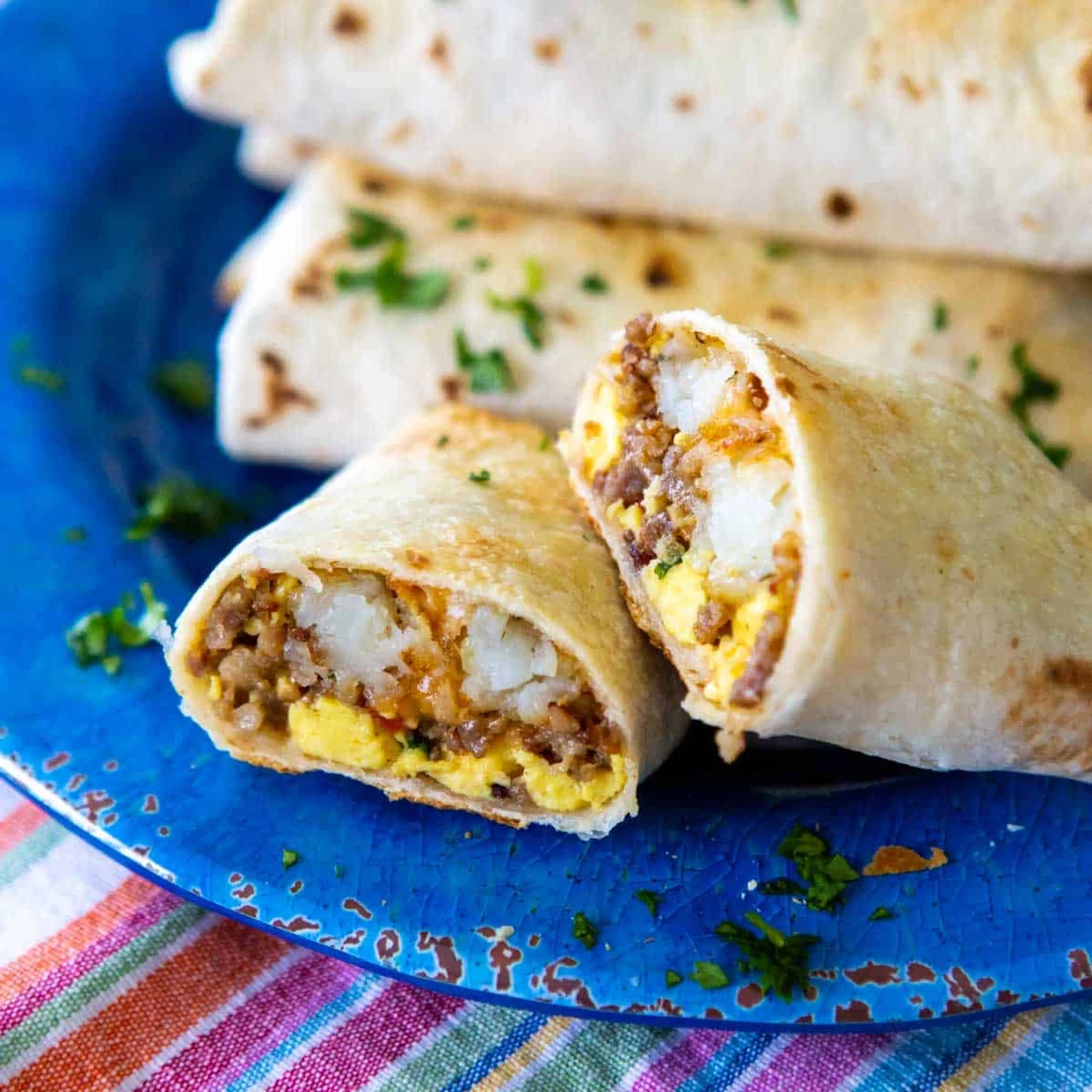 Make-Ahead Breakfast Burritos