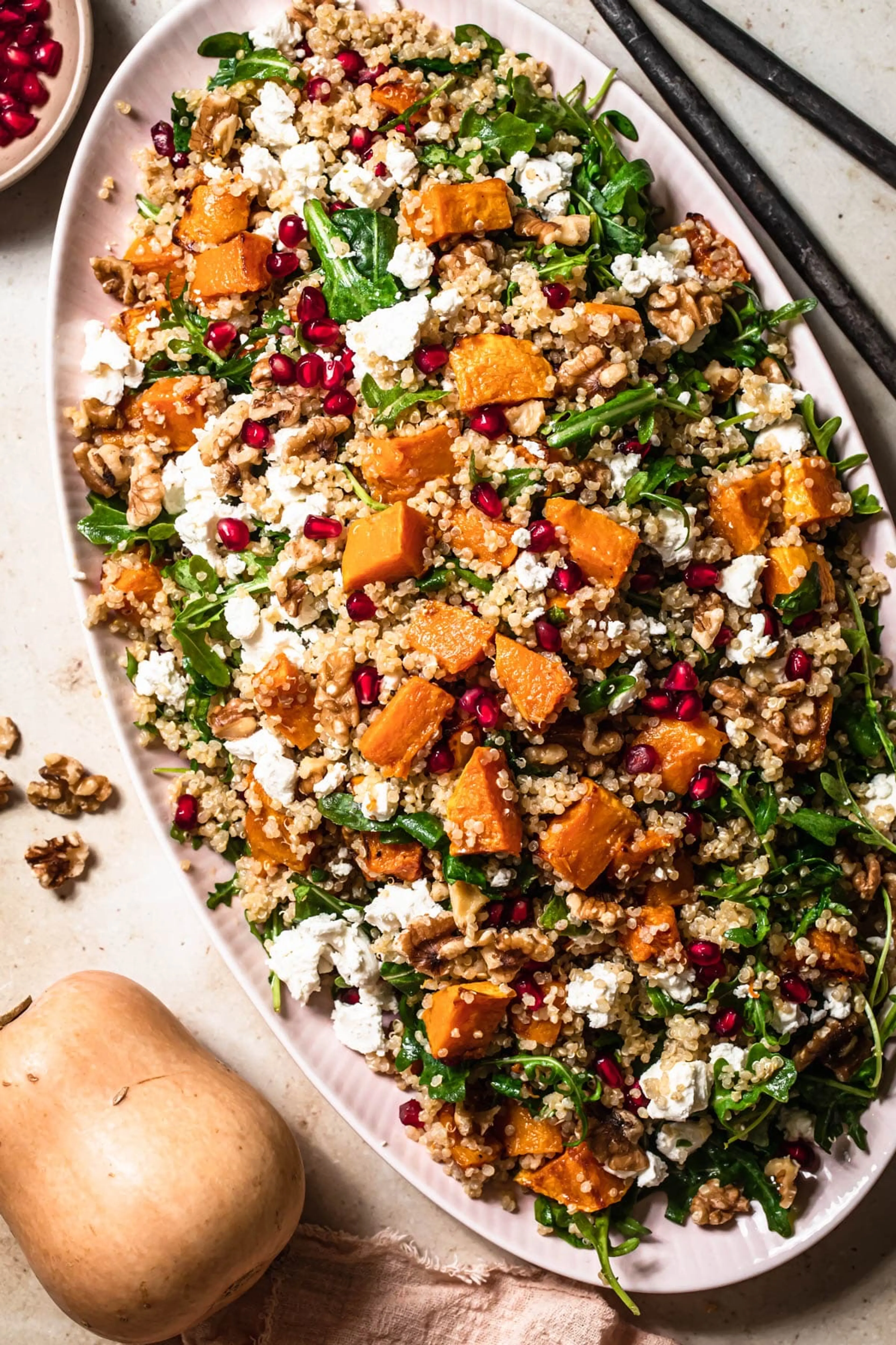 Roasted Butternut Squash Quinoa Salad