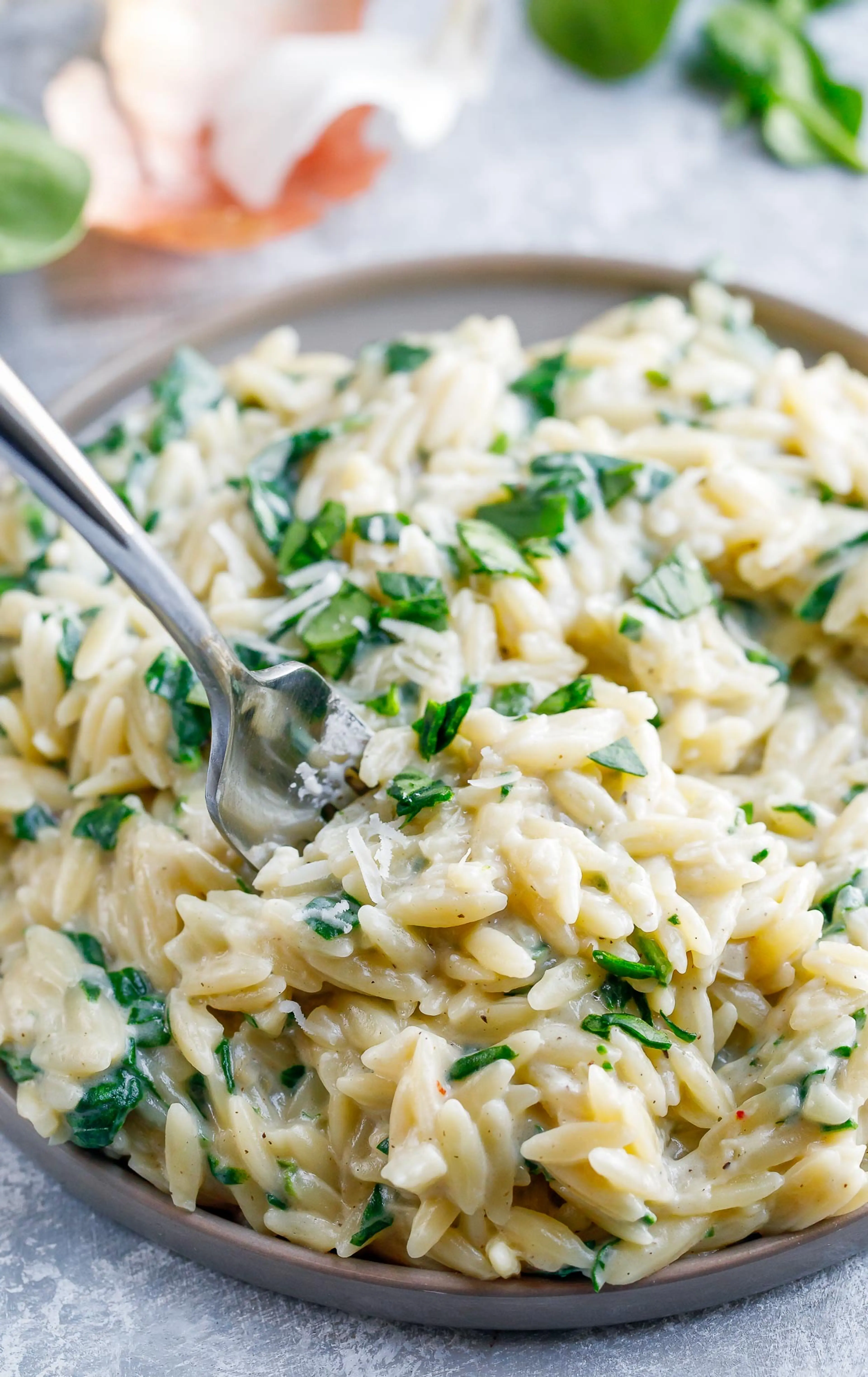 Parmesan Garlic Orzo