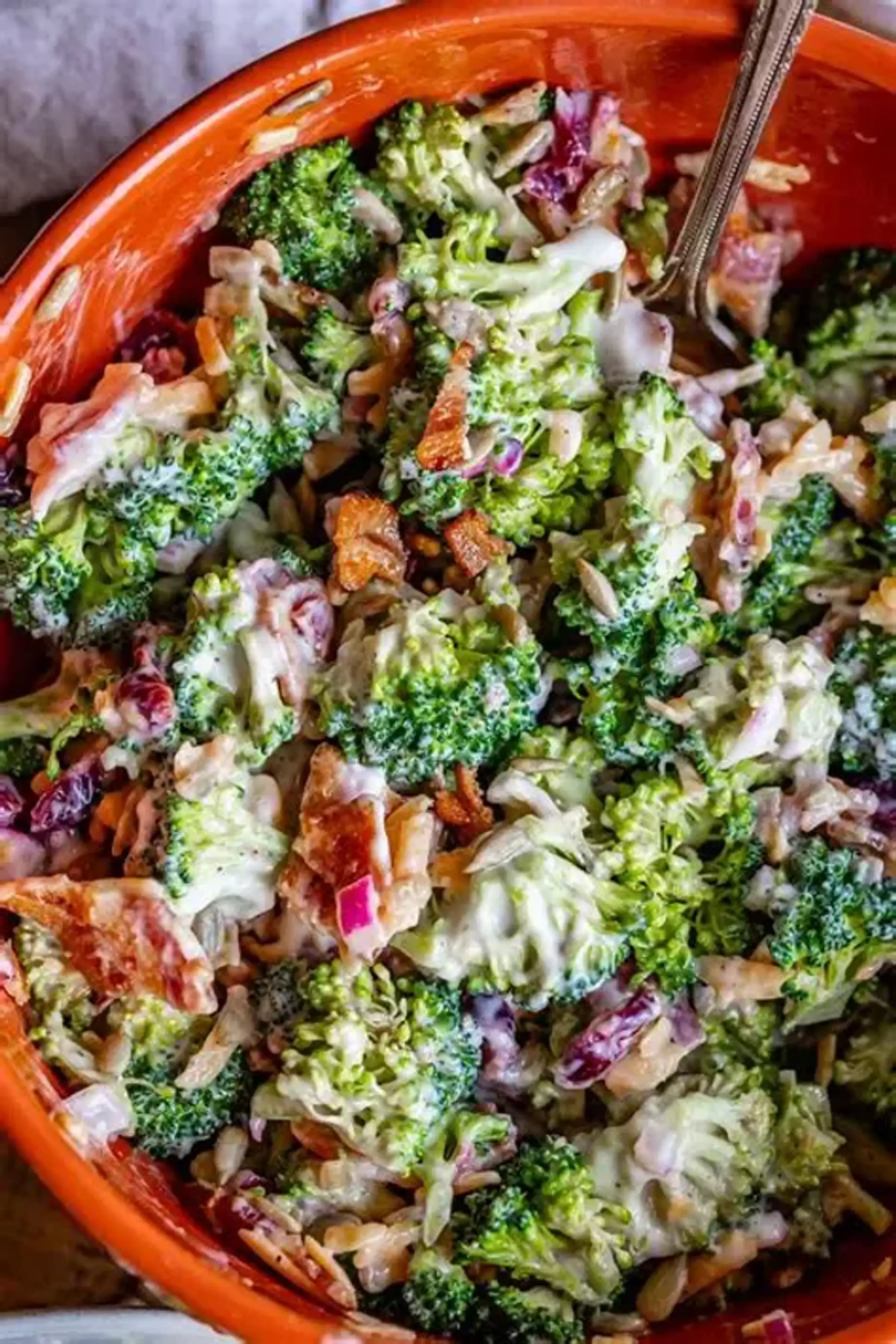Bacon Ranch Broccoli Salad