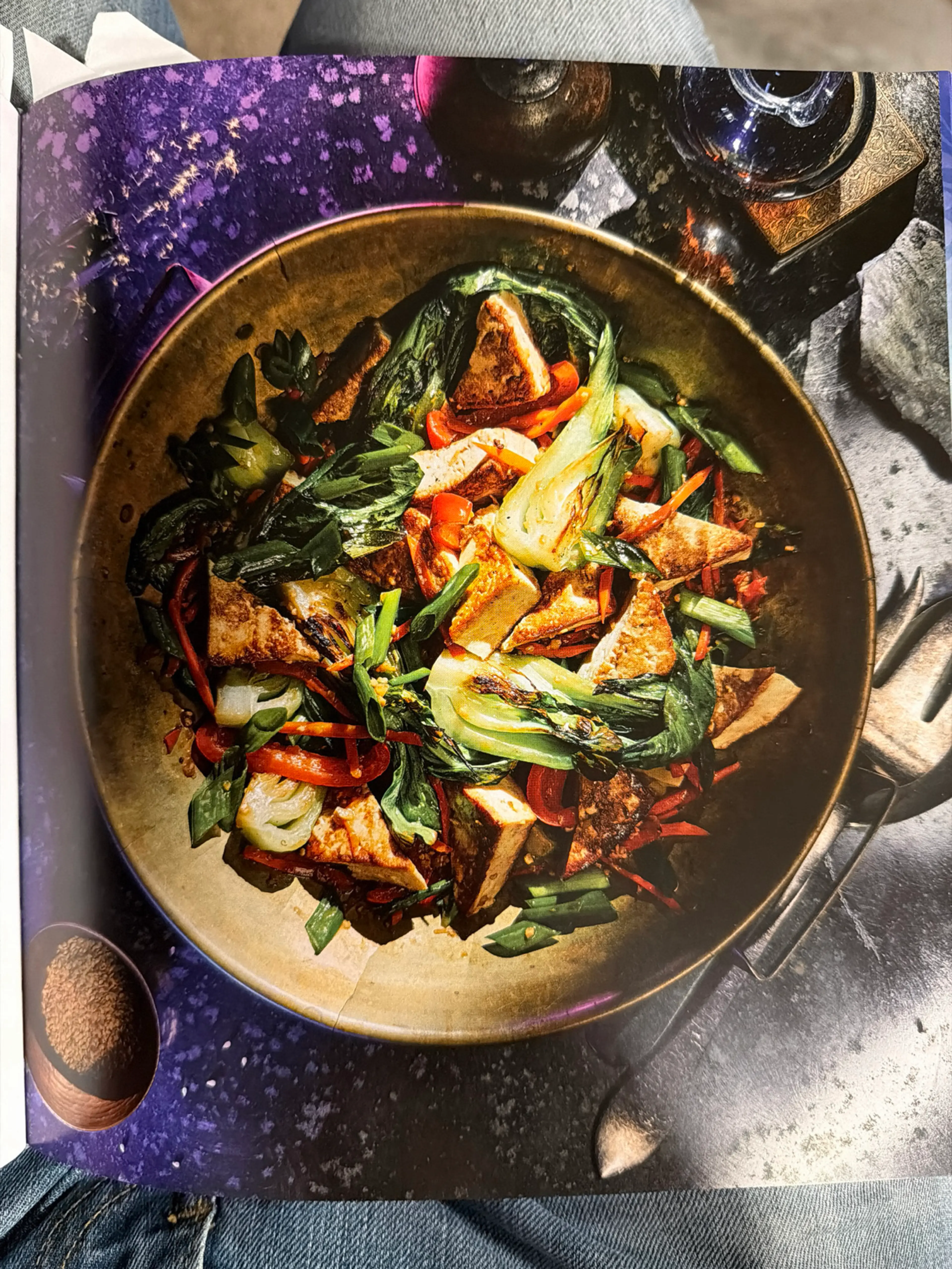 Fried Soy with Vegetables