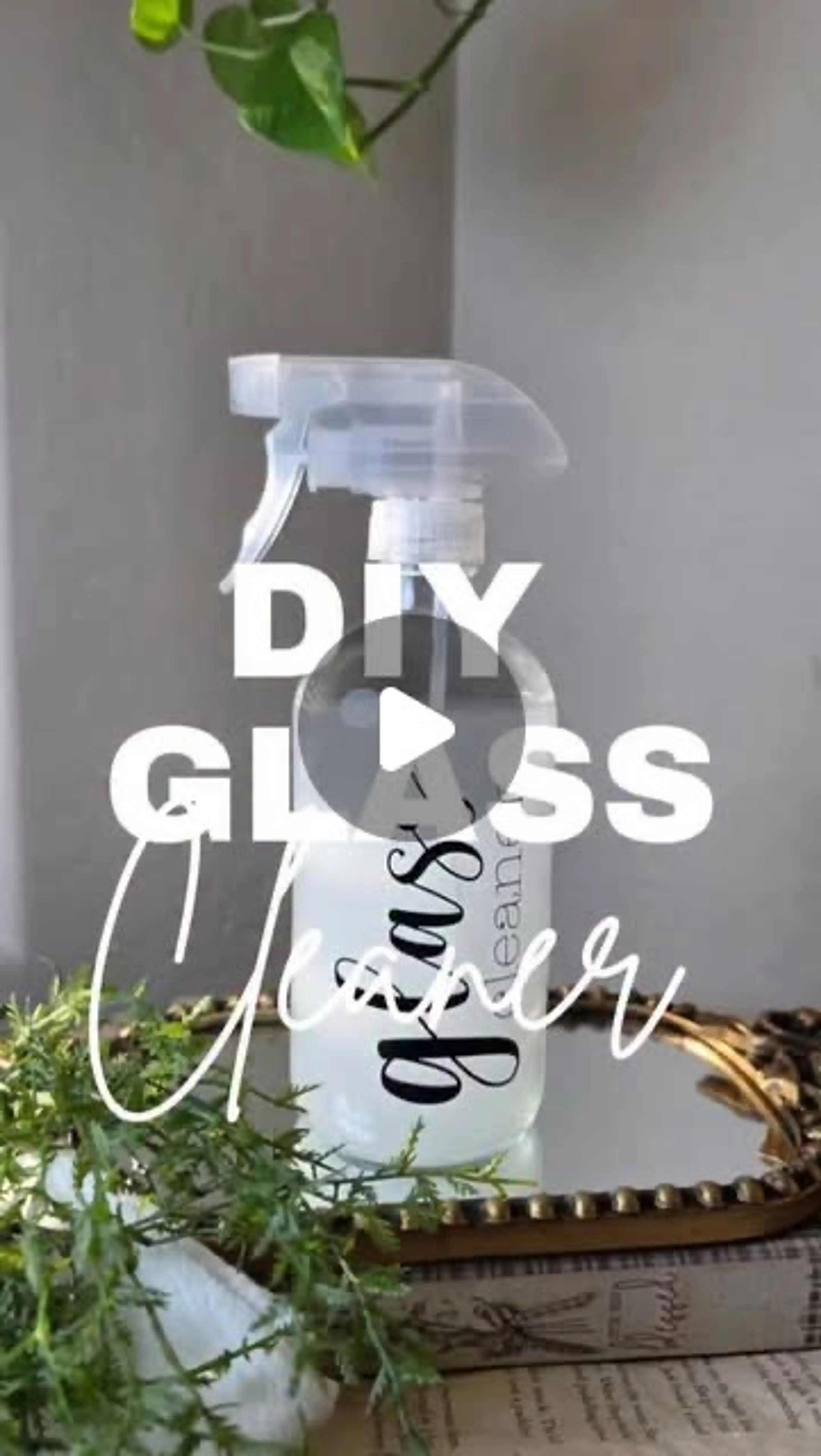 Diy Glass Cleaner