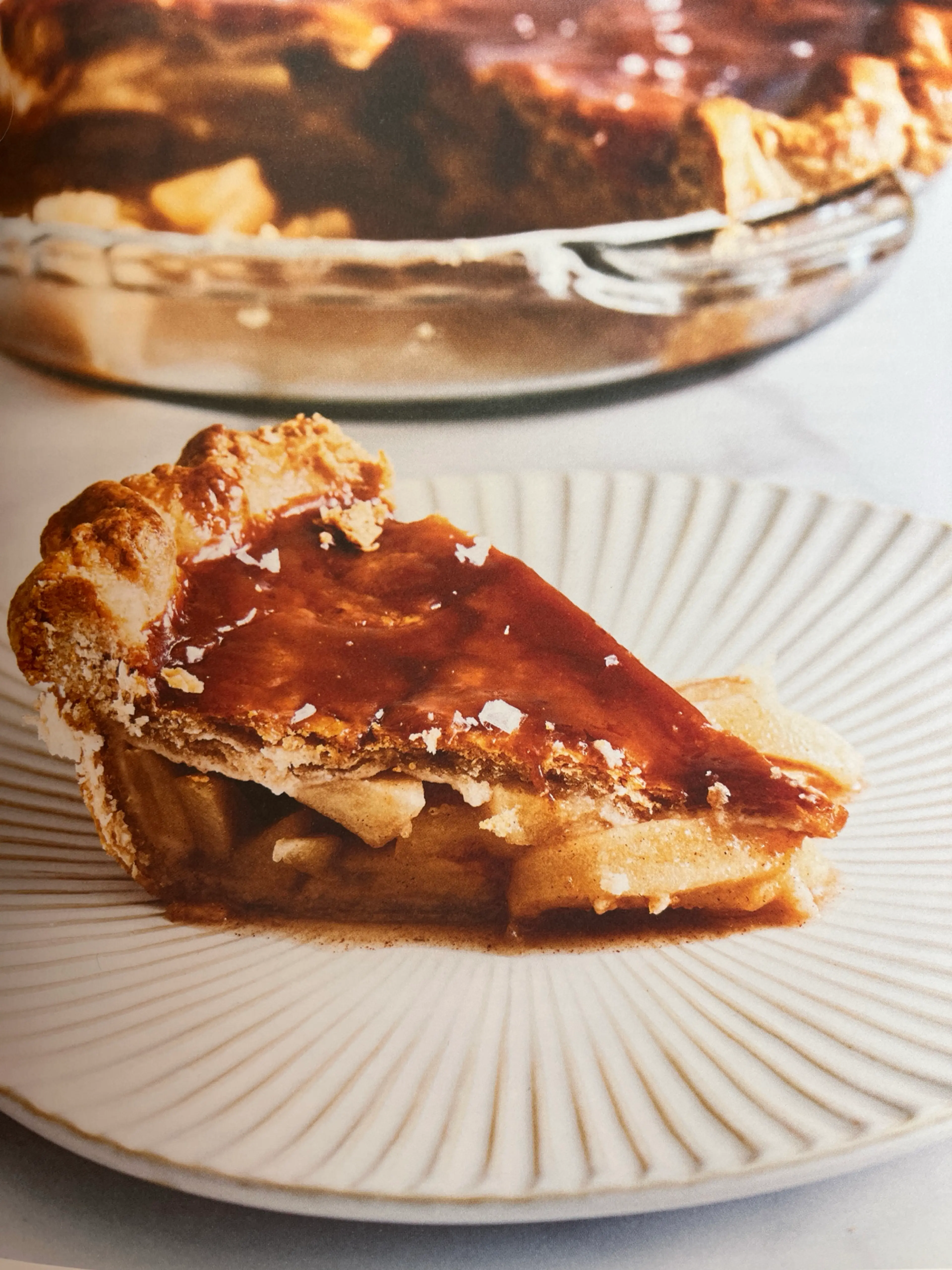 Salted Caramel Double-Crust Apple Pie