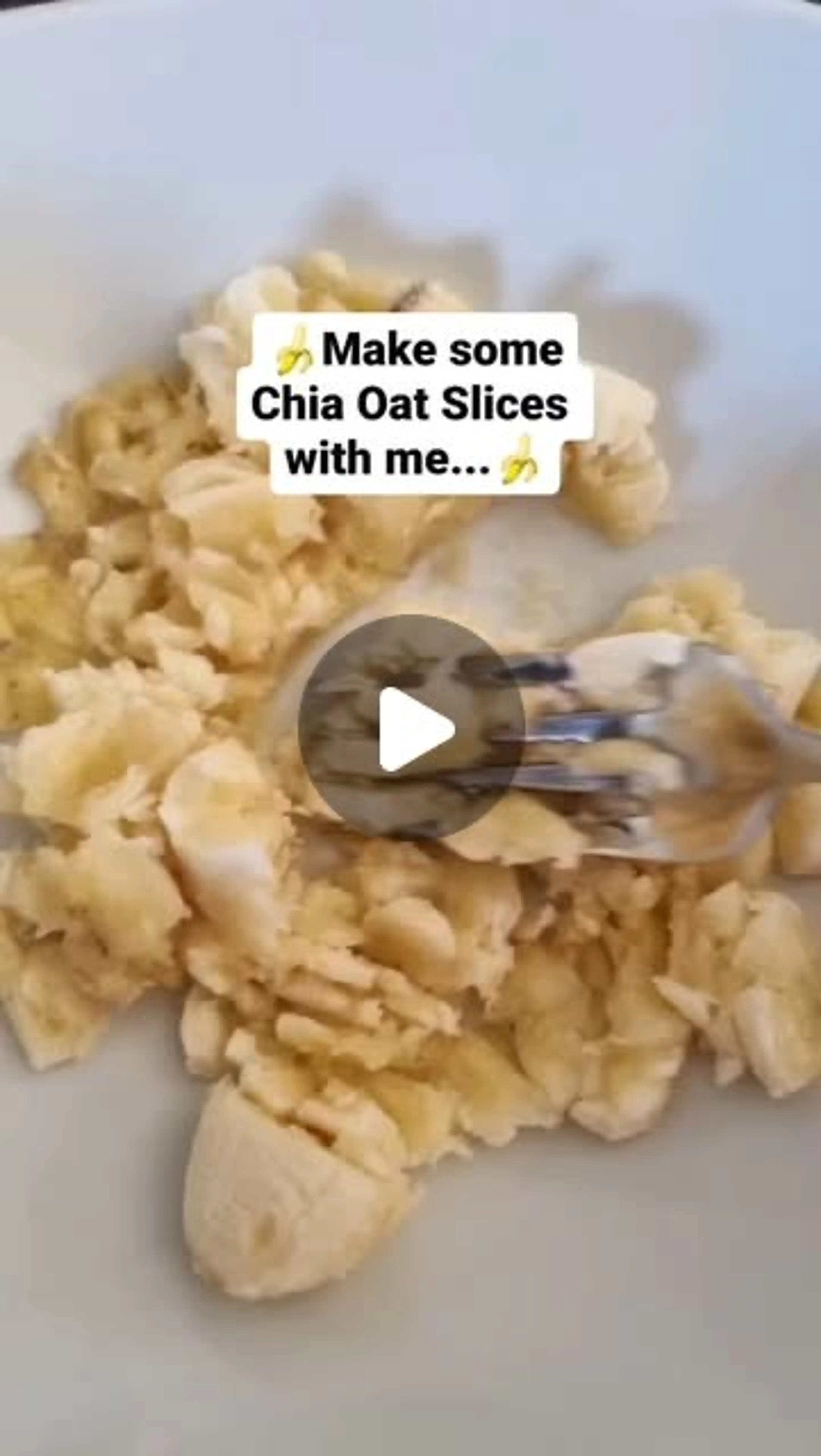 Chia Oat Slice (egg-free Recipe