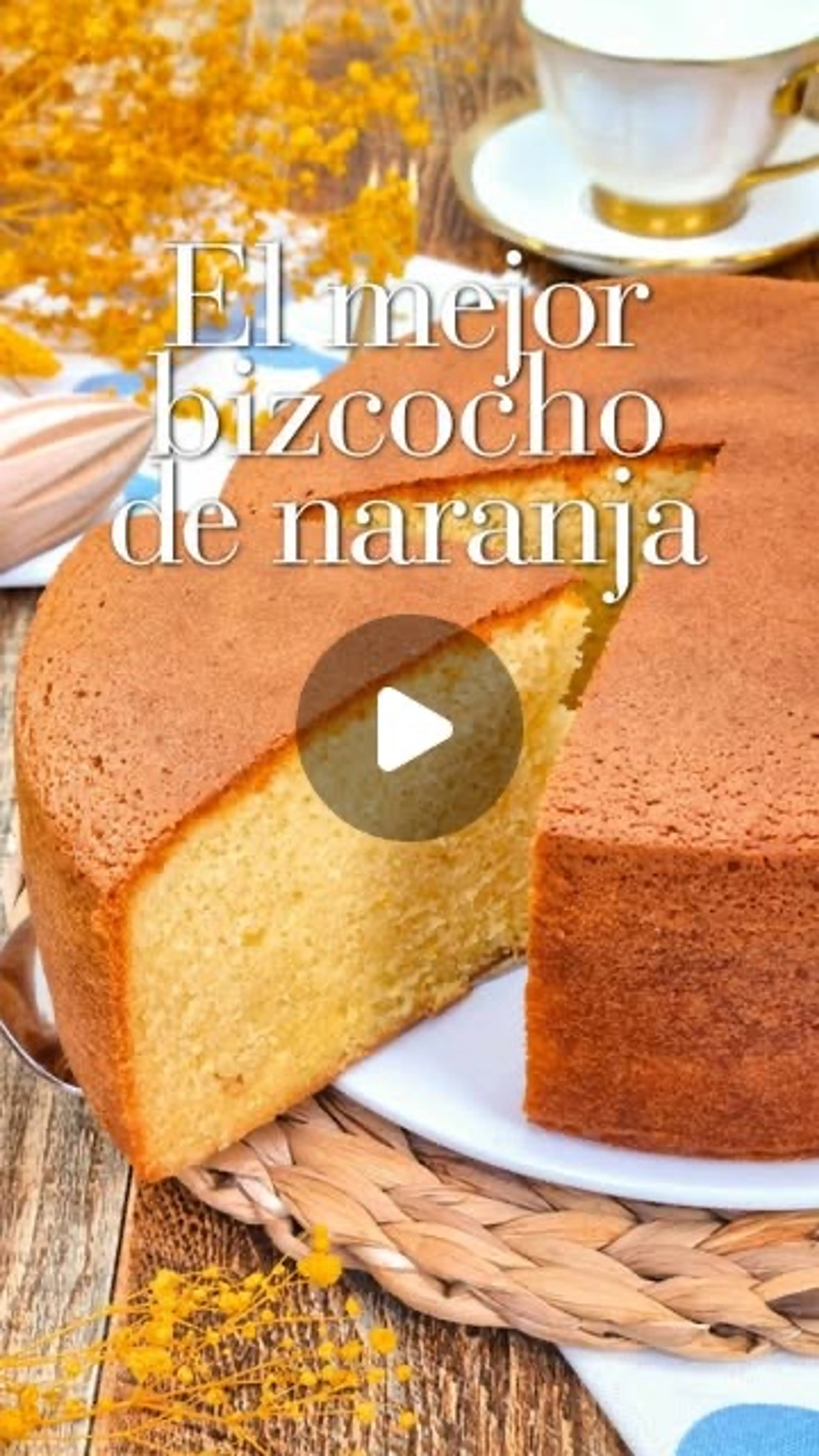Bizcocho De Naranja