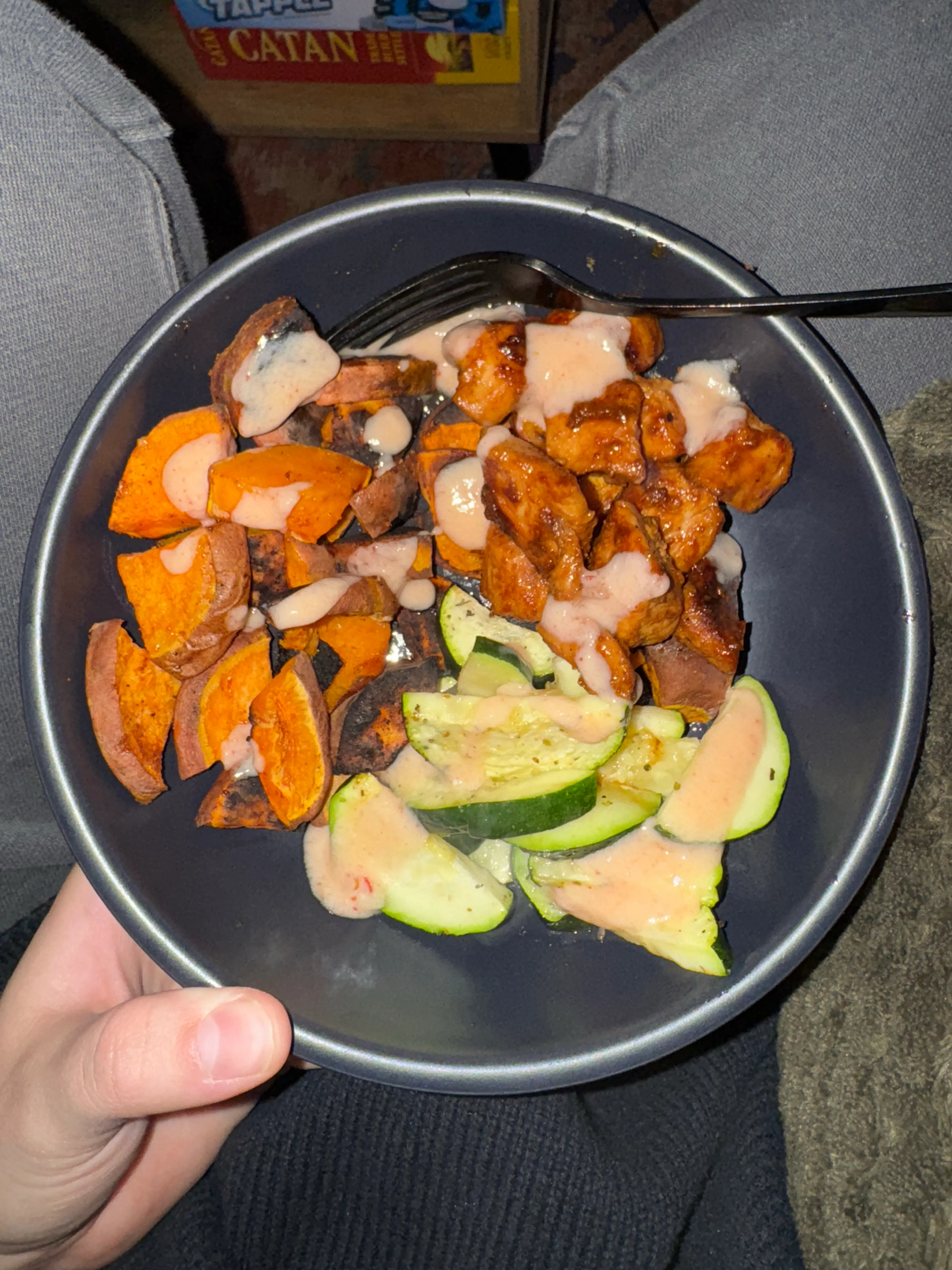 Grilled Bang Bang Chicken Skewers
