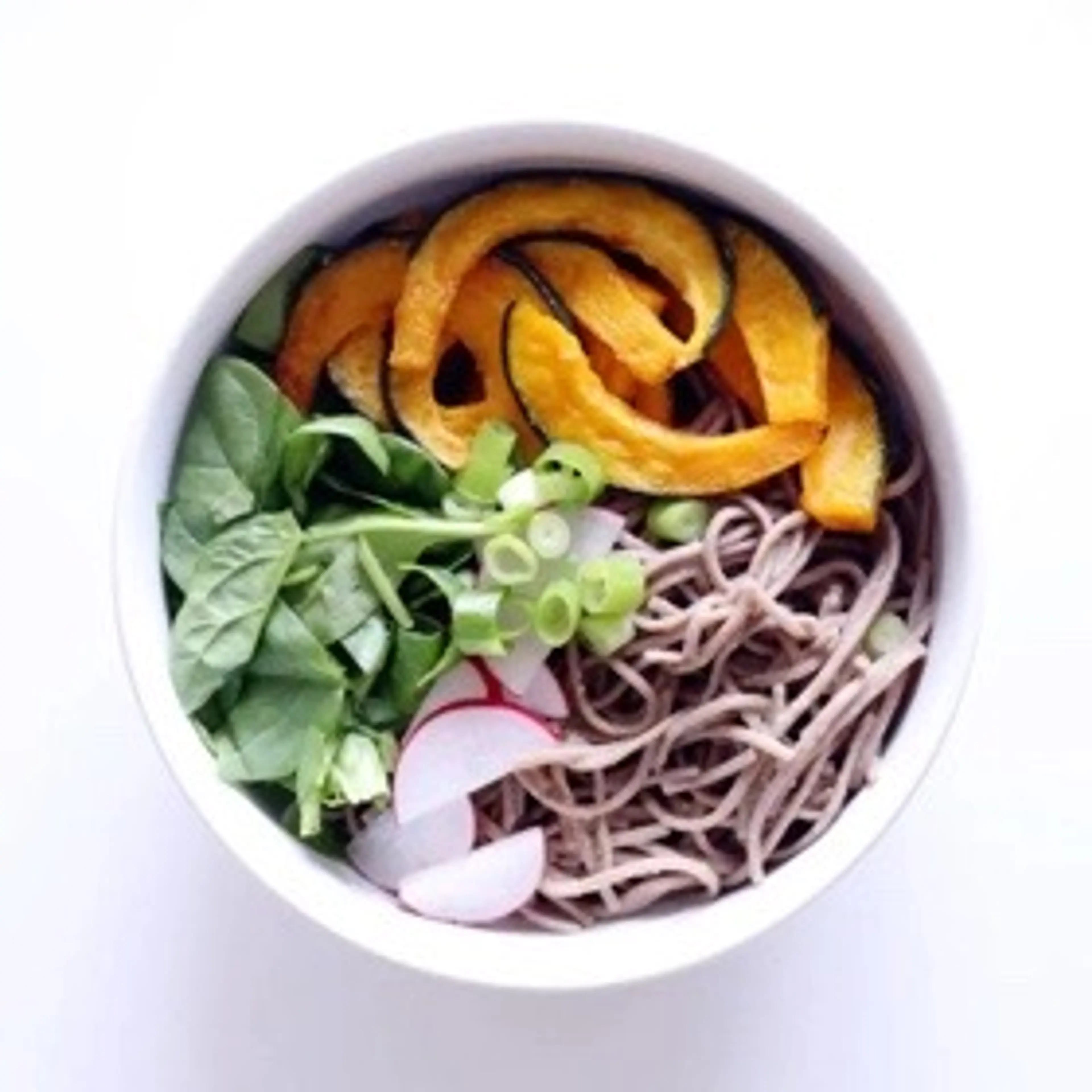 Kabocha Squash Soba Noodle Bowl