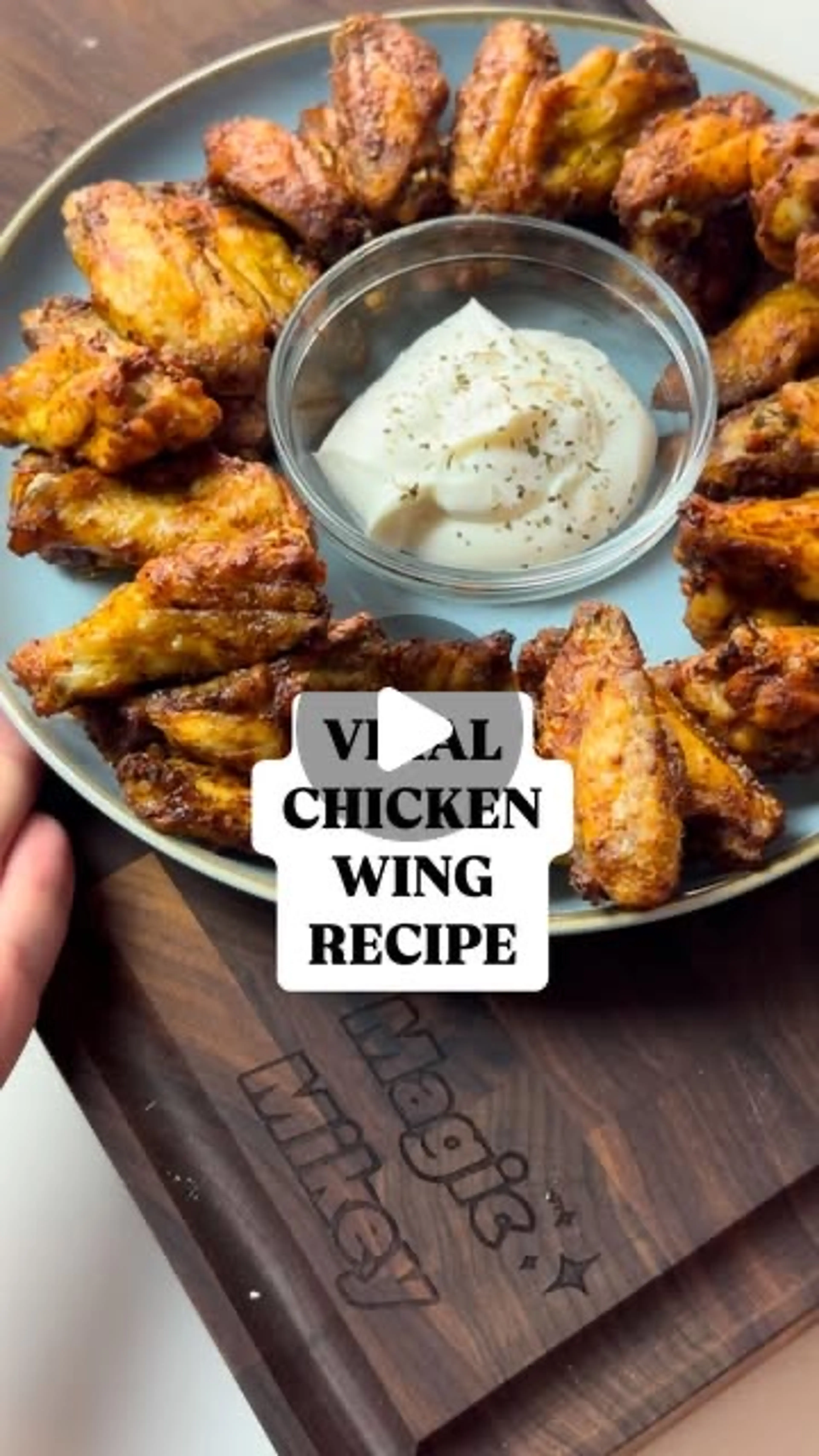 Viral Extra Crispy Chicken Wing Recipe