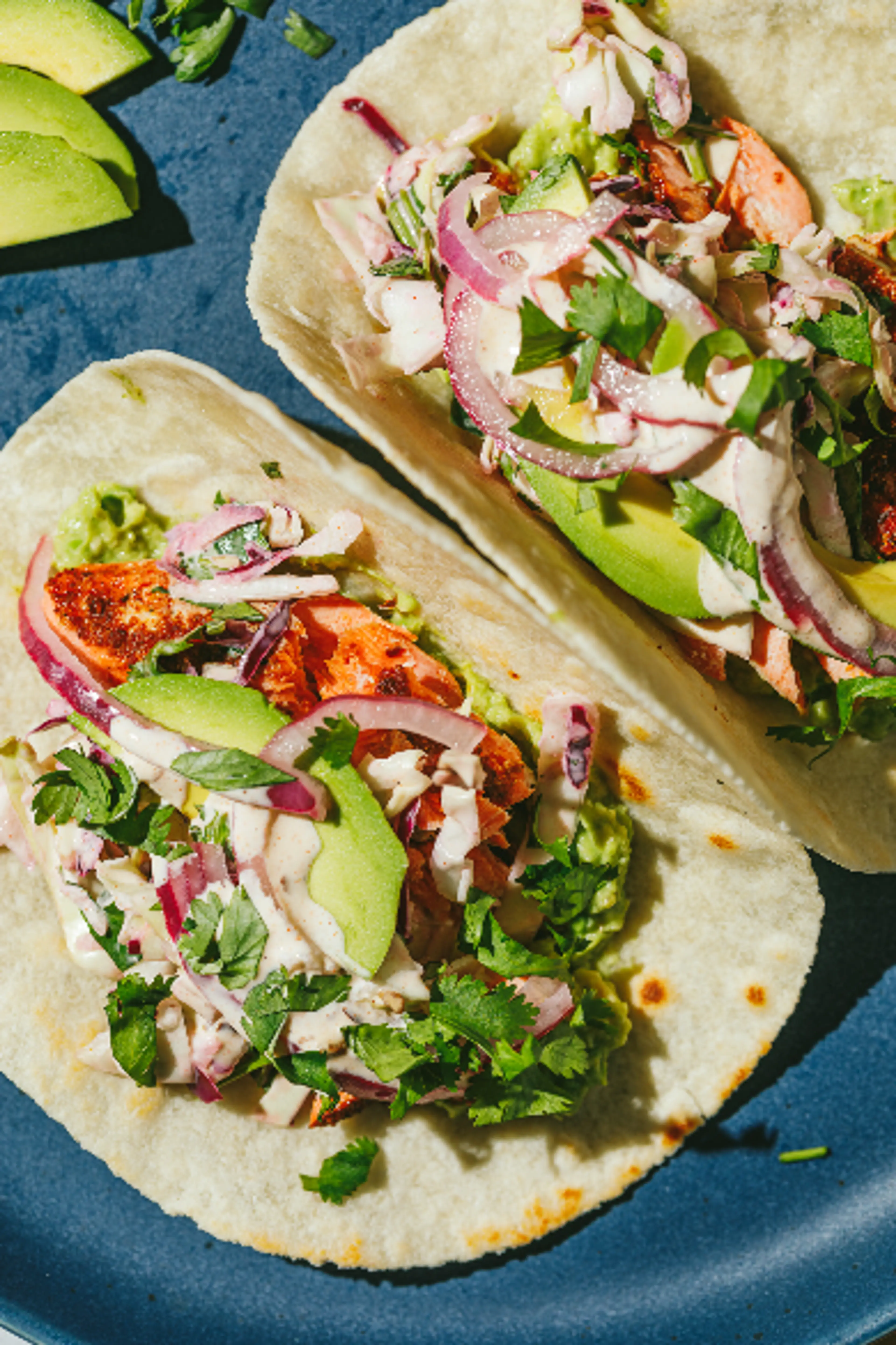 Chipotle Salmon Tacos