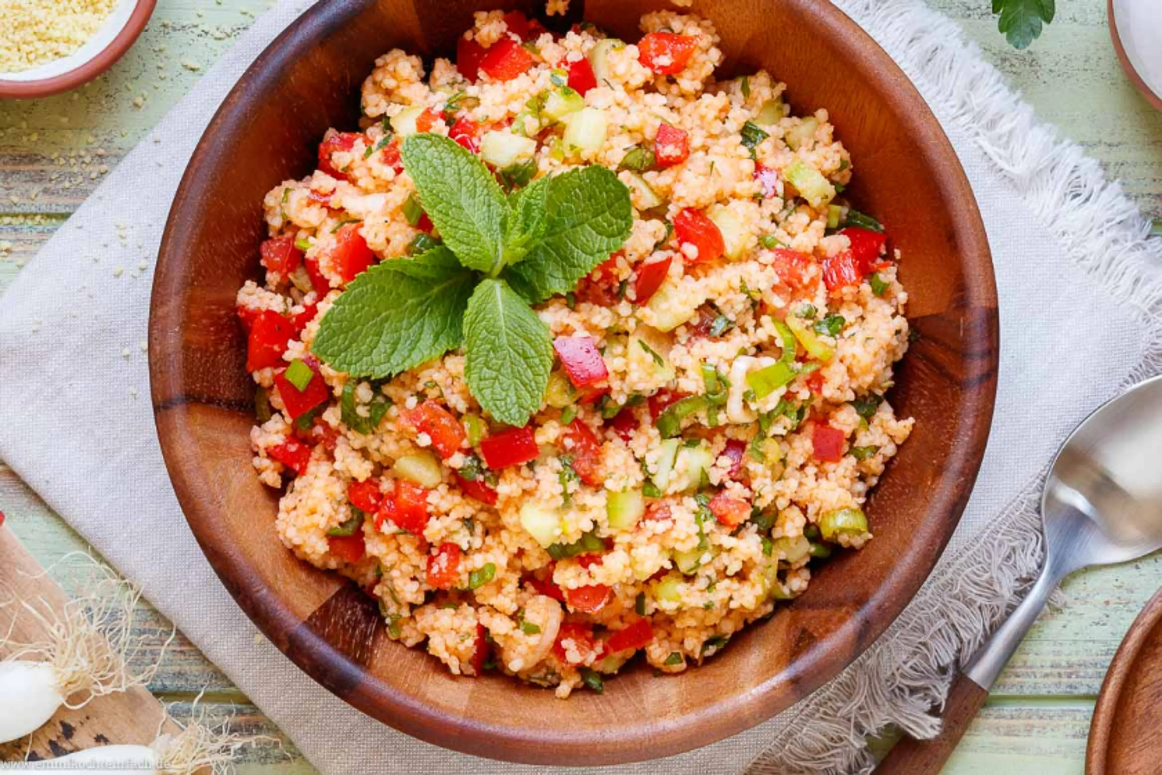 Couscous Salat Rezept – schnell und einfach