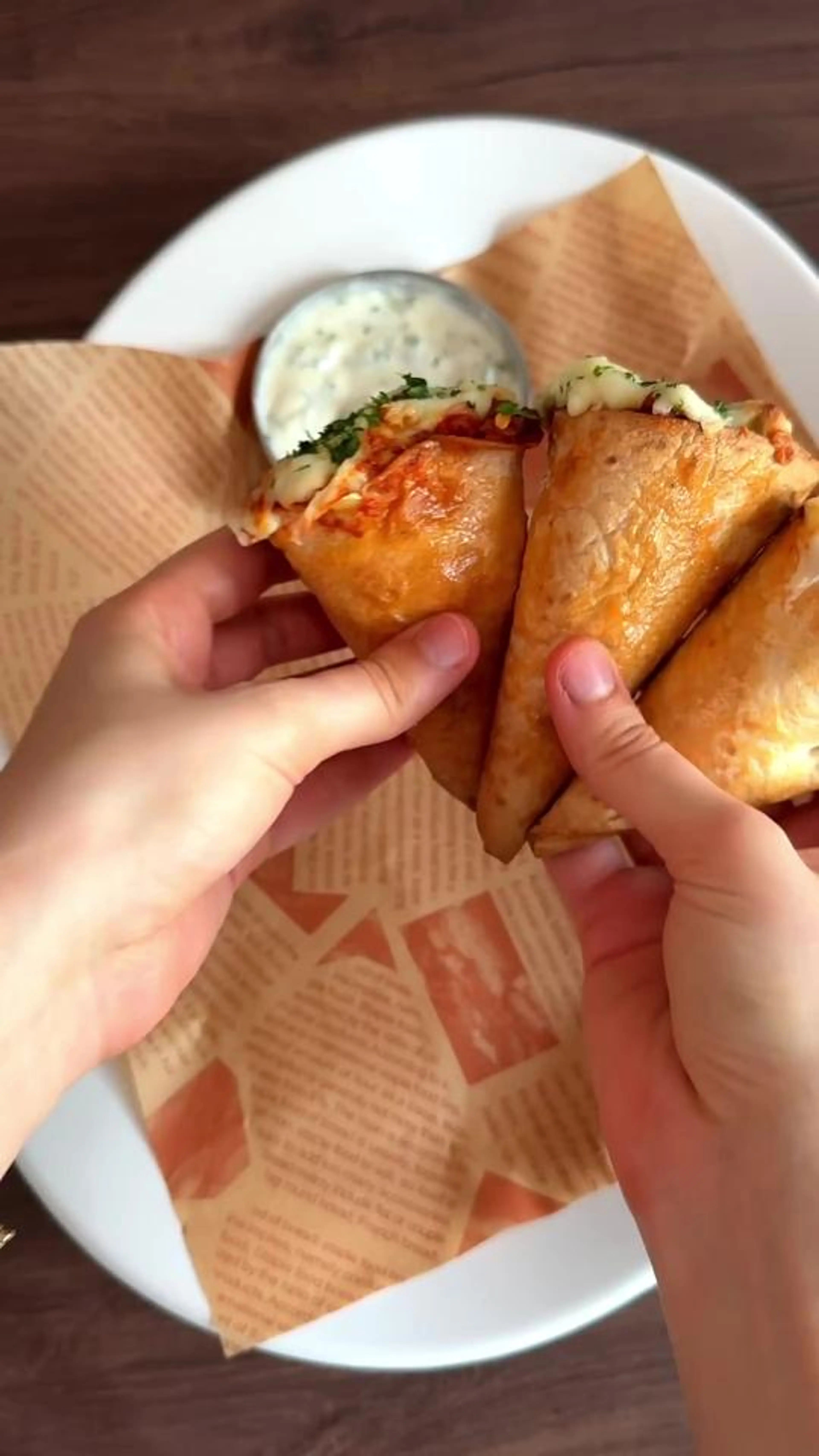 Crispy Tortilla Cones Filled with Juicy Spiced Beef