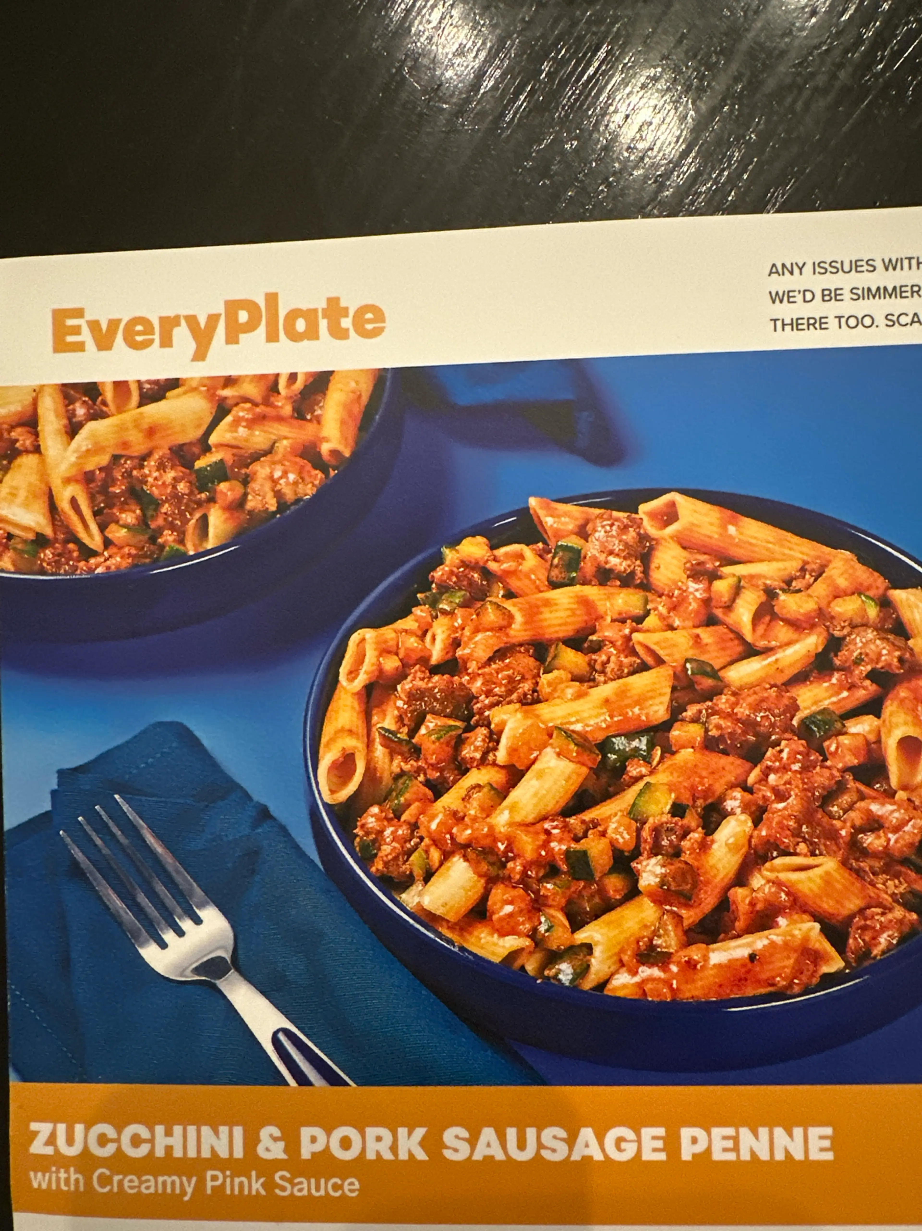 Zucchini And Pork Sausage Penne