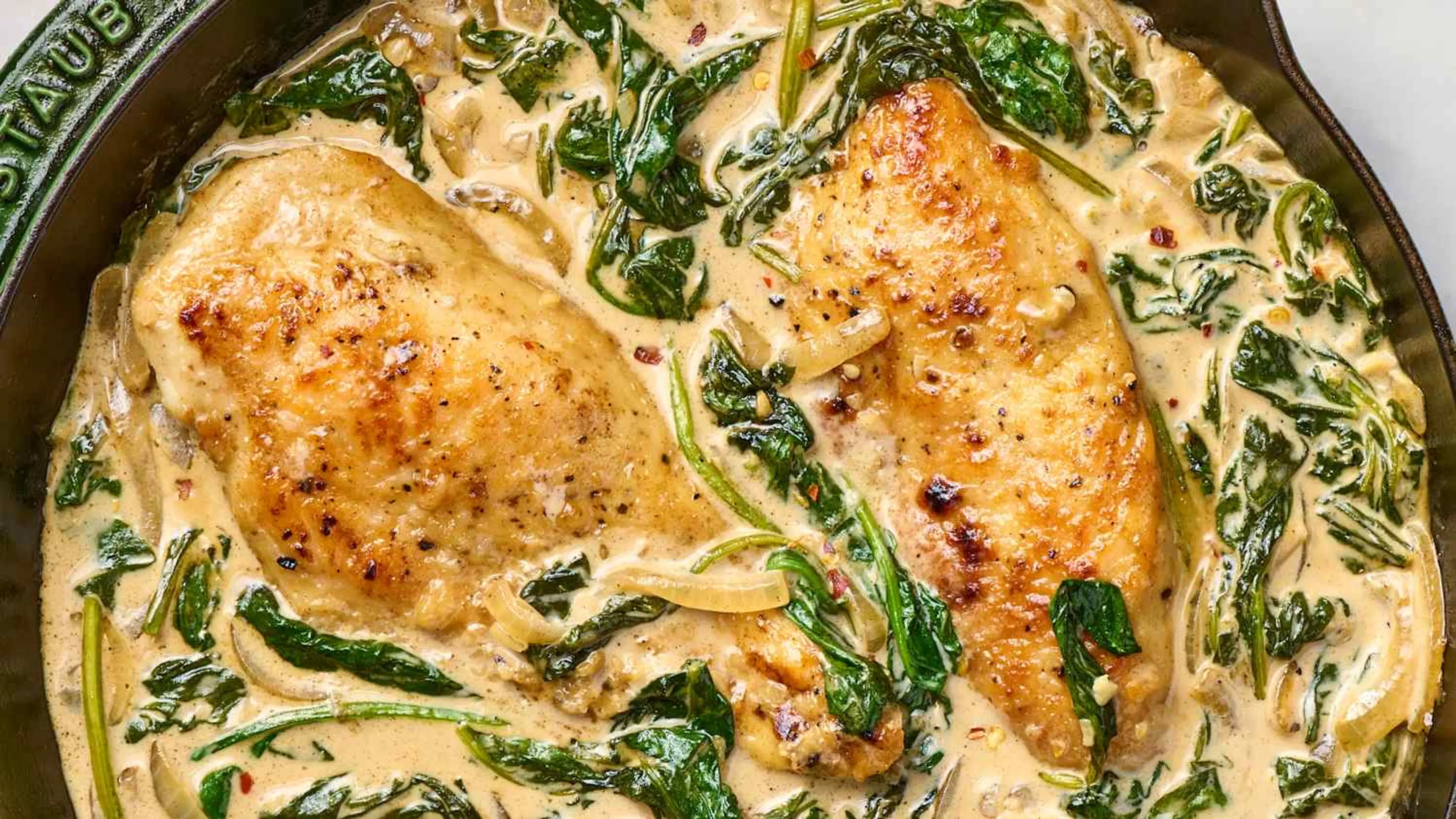 Creamy Spinach Chicken