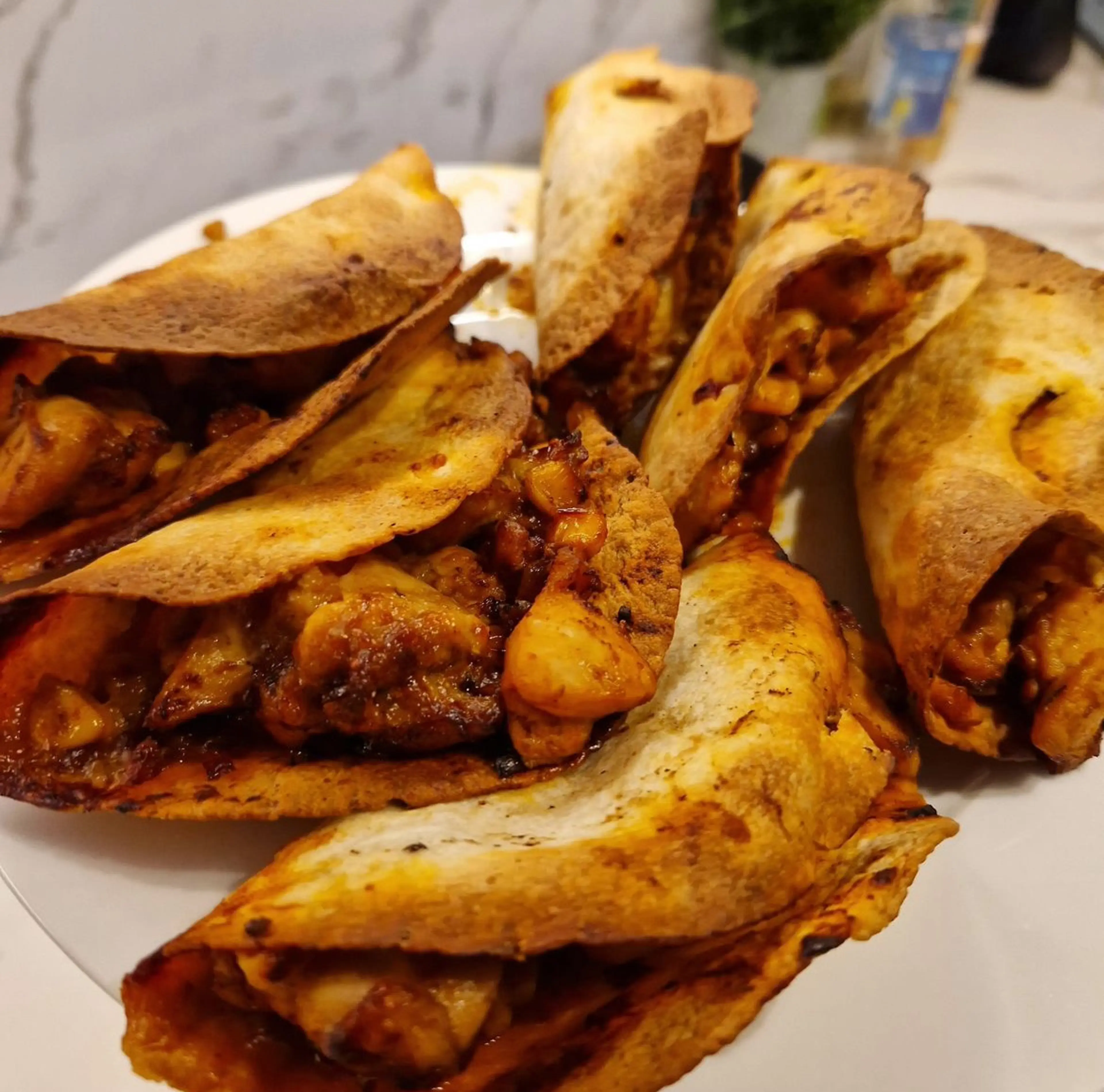 Cripsy Baked Chicken Tacos