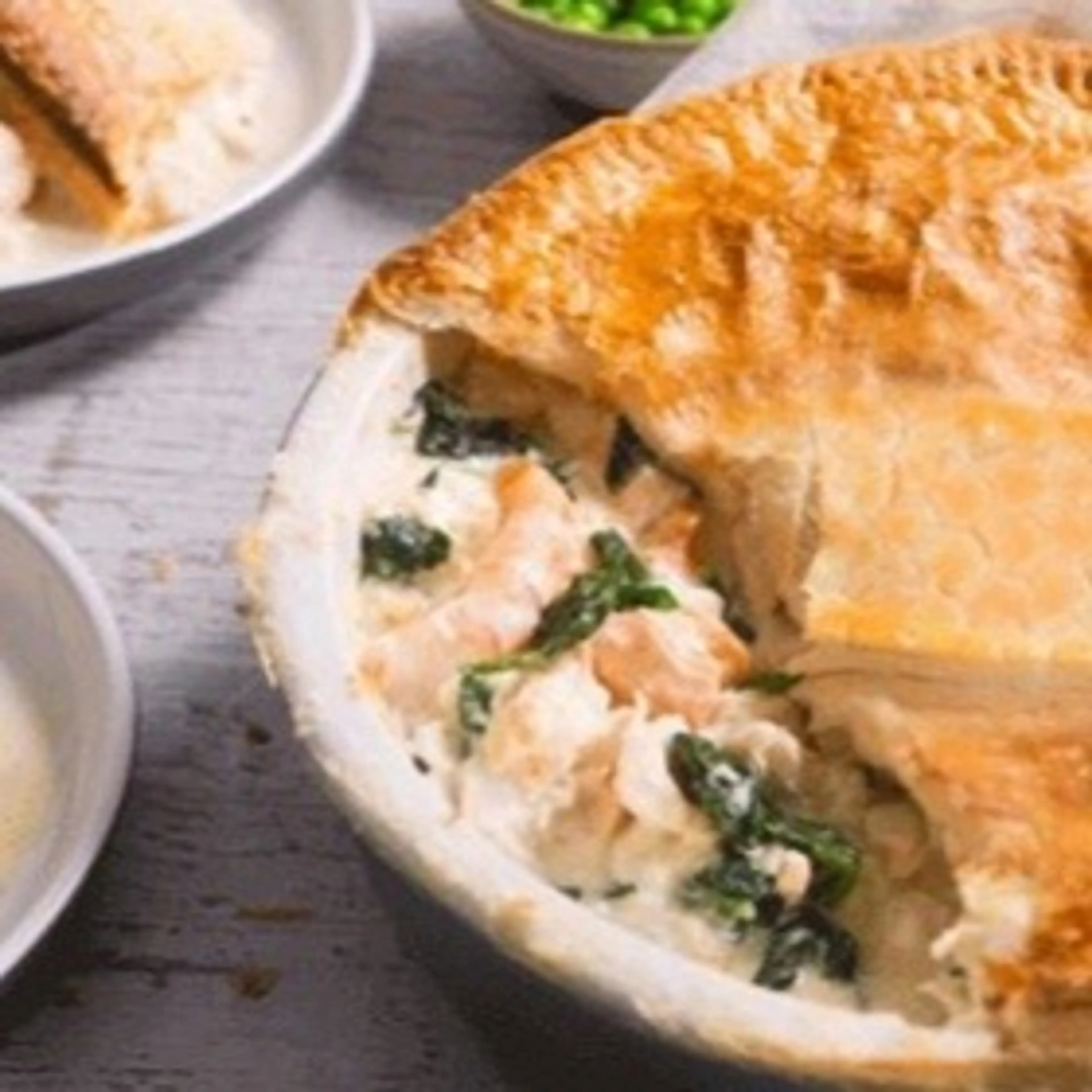 Celebration Smoked Fish and Haddock Puff Pastry Pie