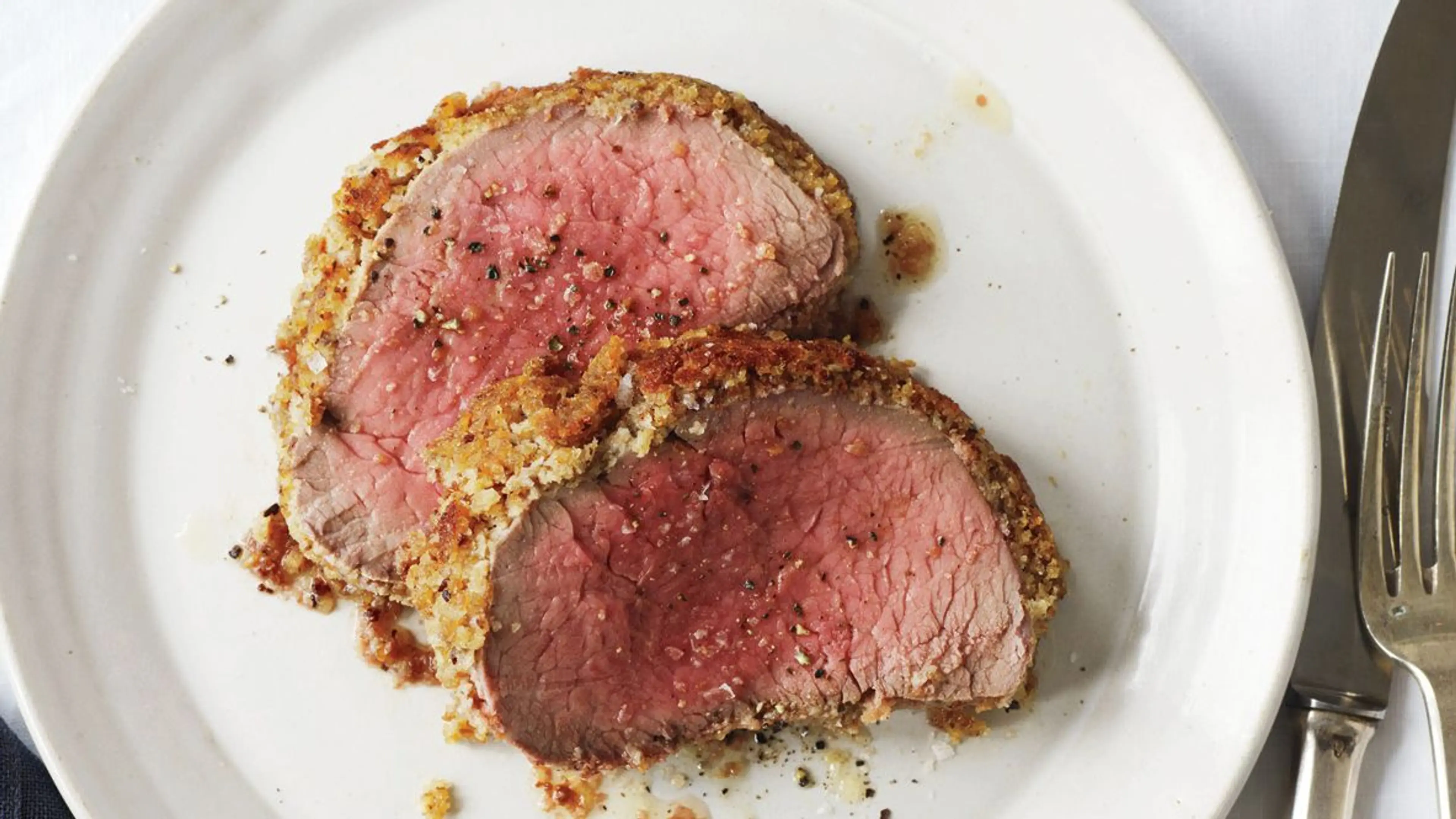 Roast Beef Tenderloin with Caesar Crust