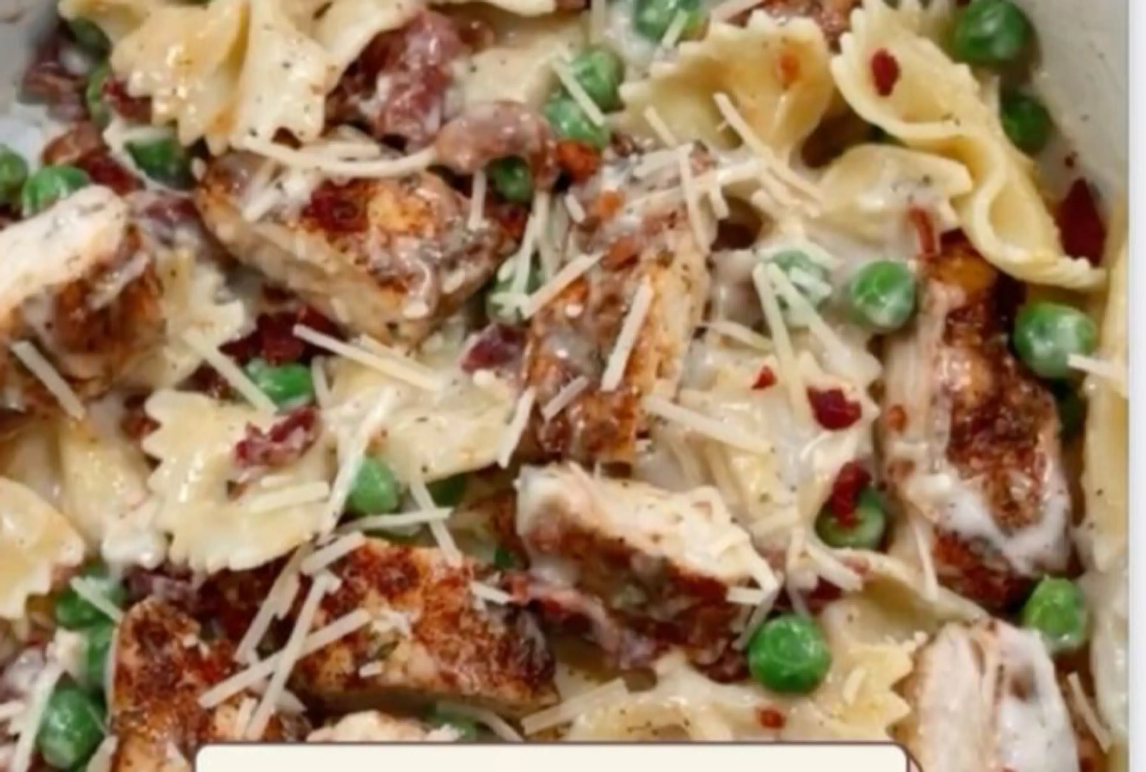 CHICKEN CARBONARA BOWLS