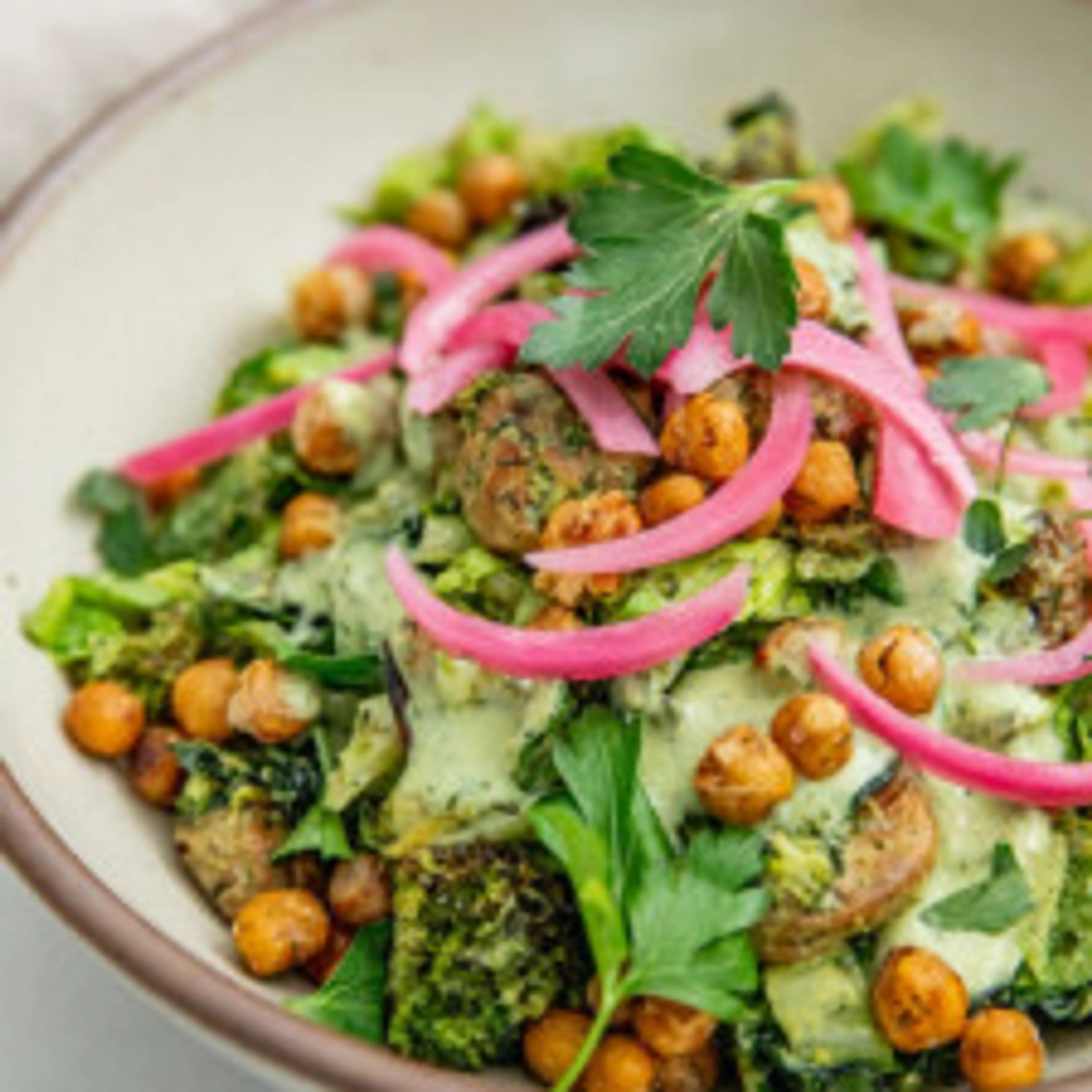 Green Goddess Potato and Broccoli Salad