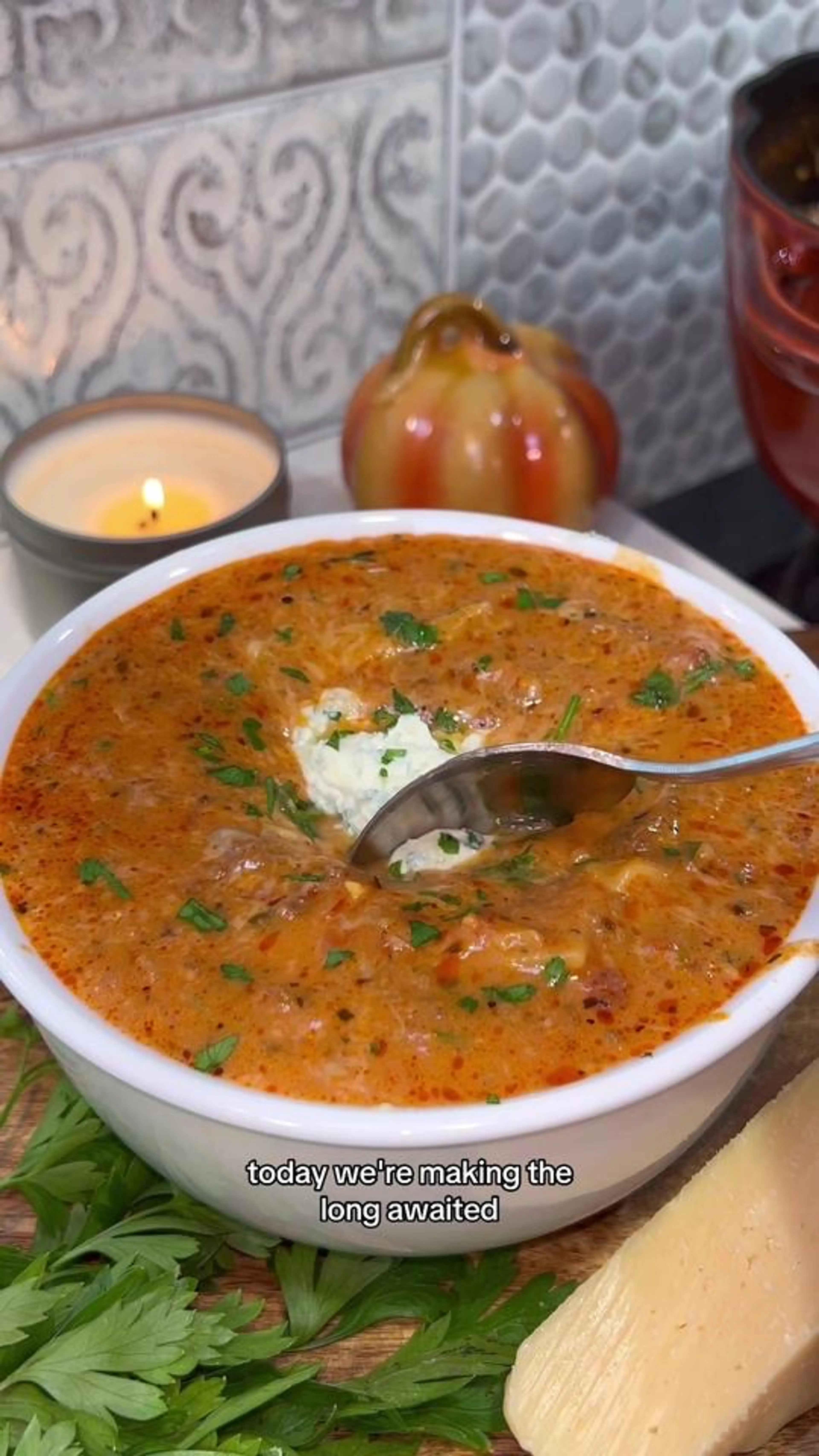 Lasagna Soup