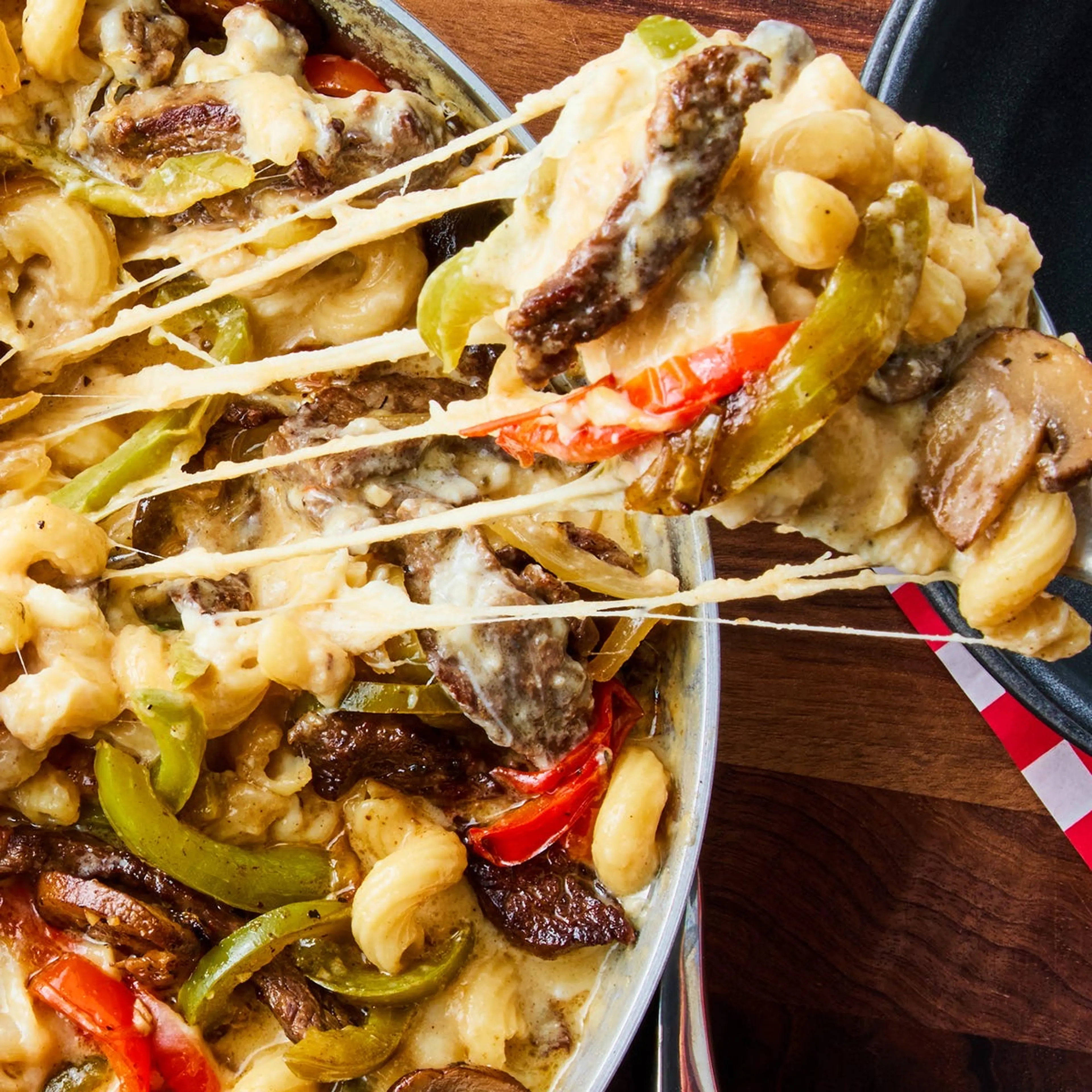 Philly Cheesesteak Pasta