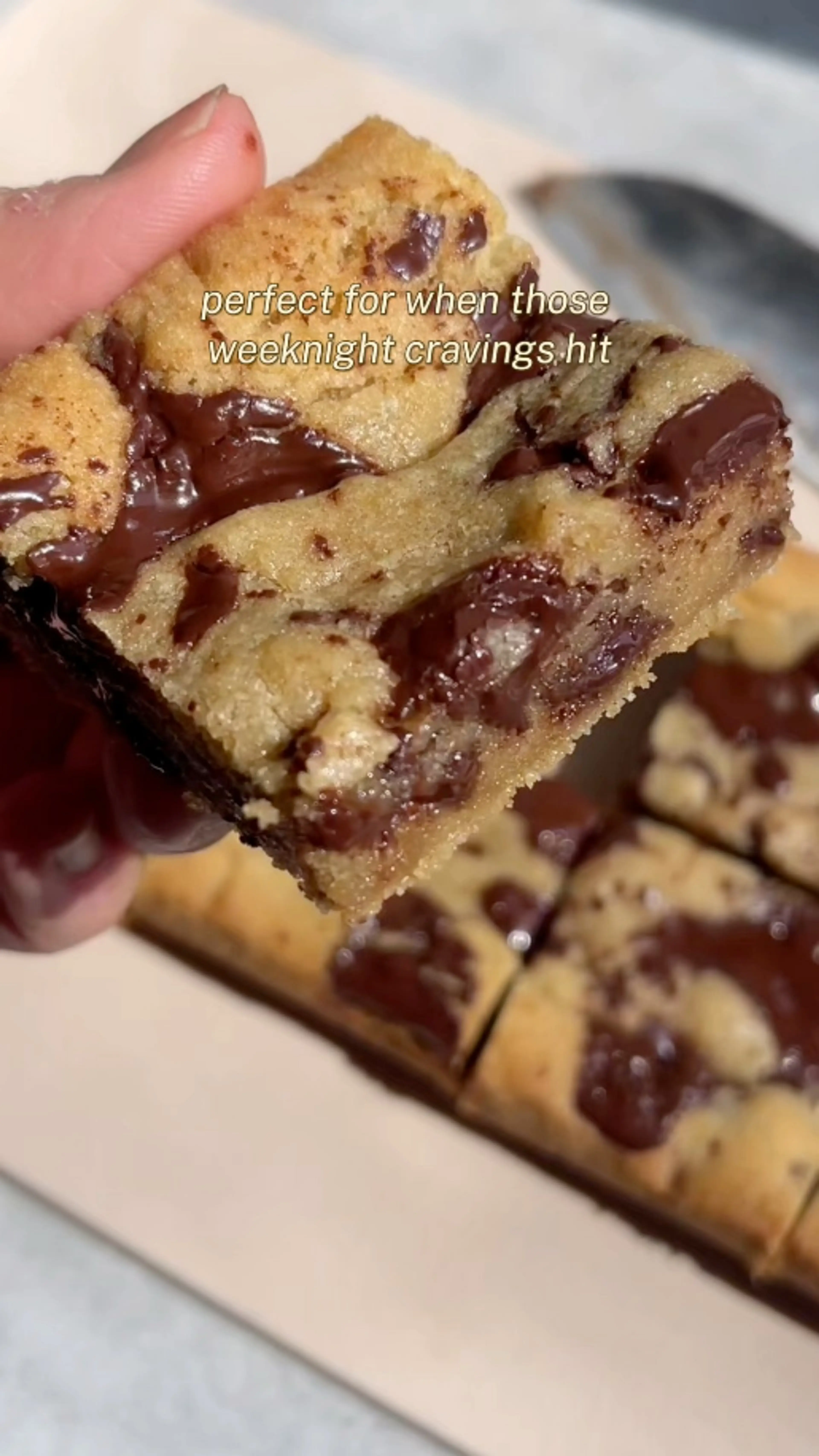 Small Batch Cookie Bars