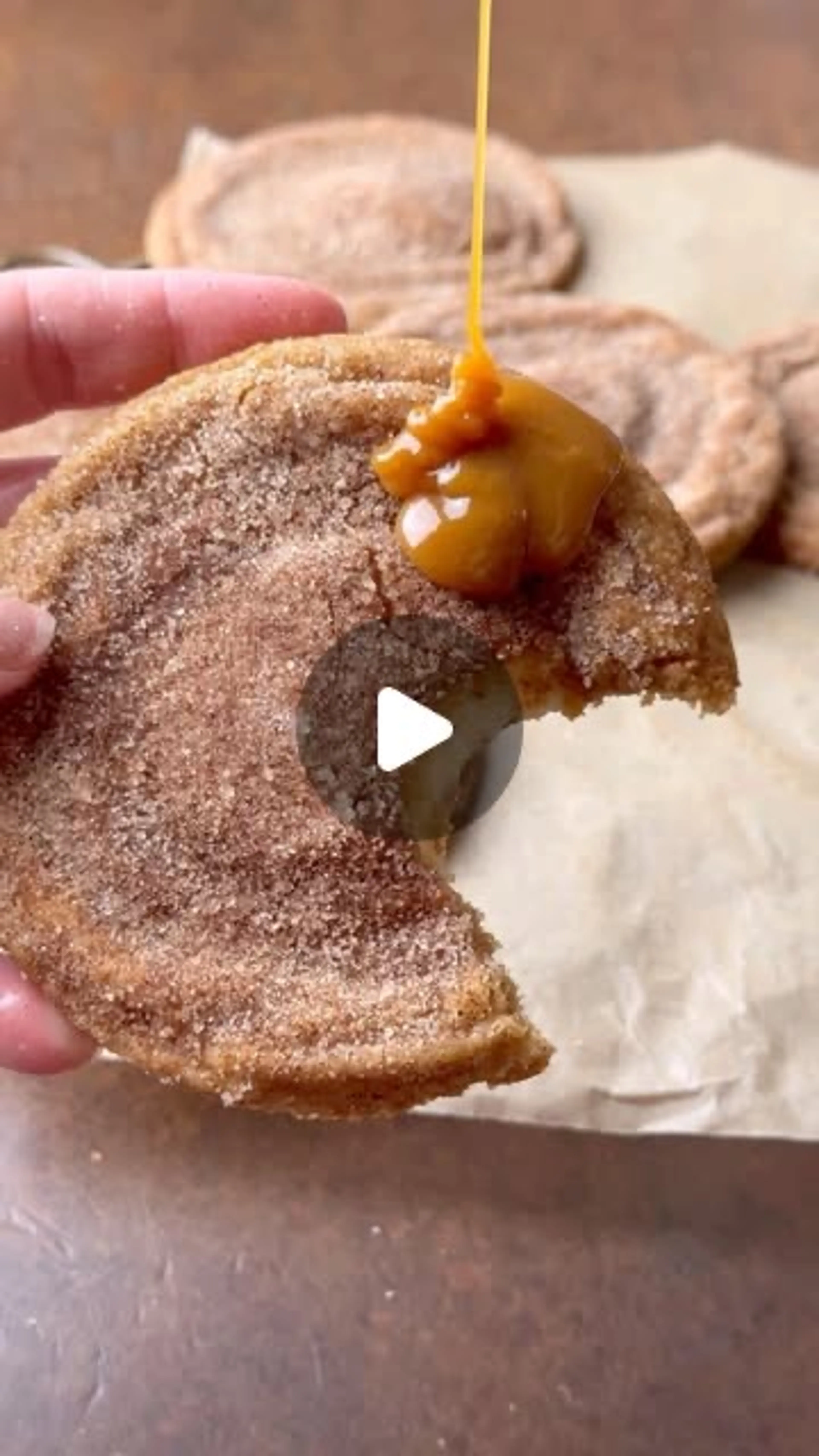 Churro Cheesecake Cookies
