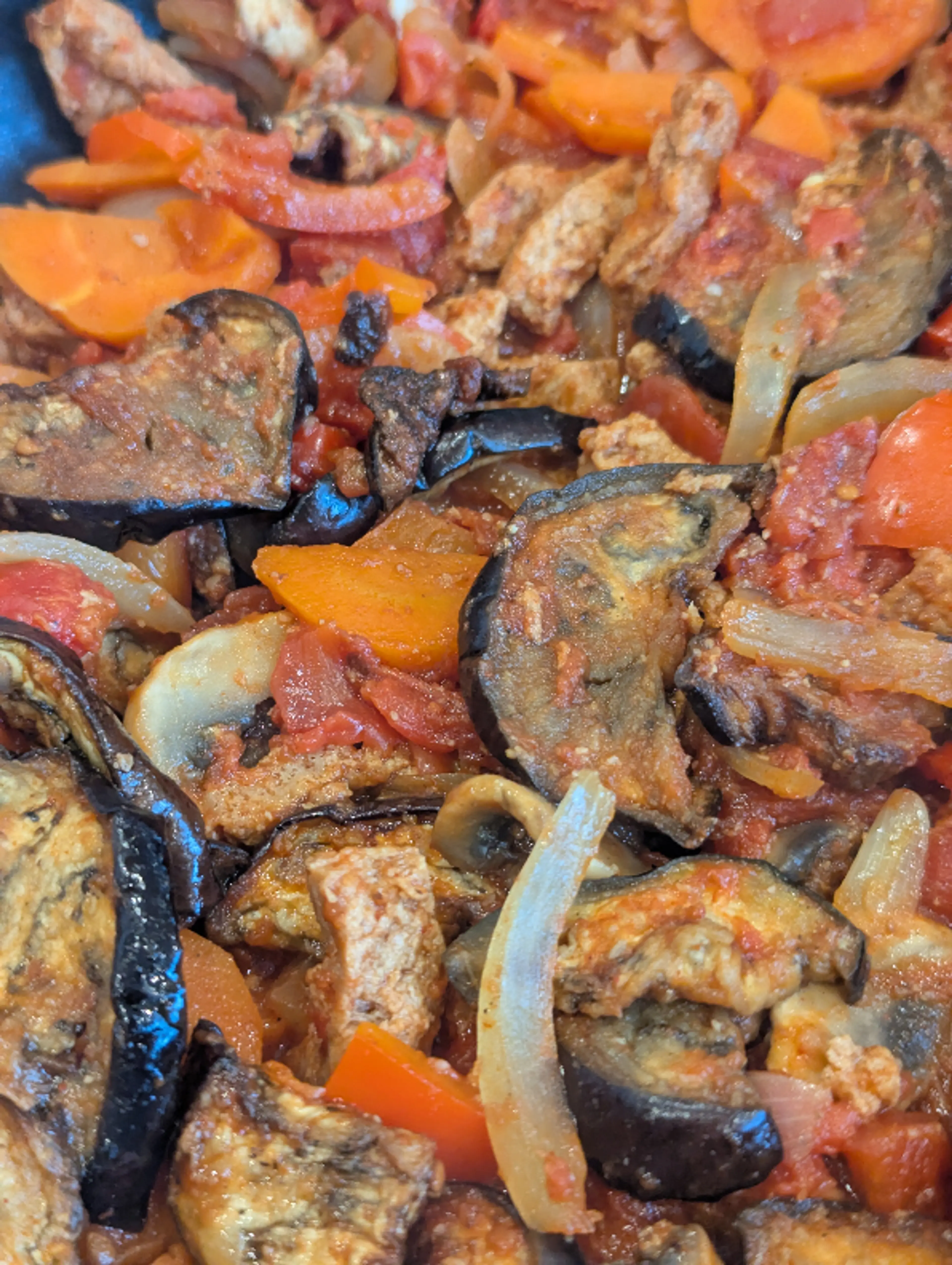 🍆 Maghmour Libanais aux Aubergines et Pois Chiches