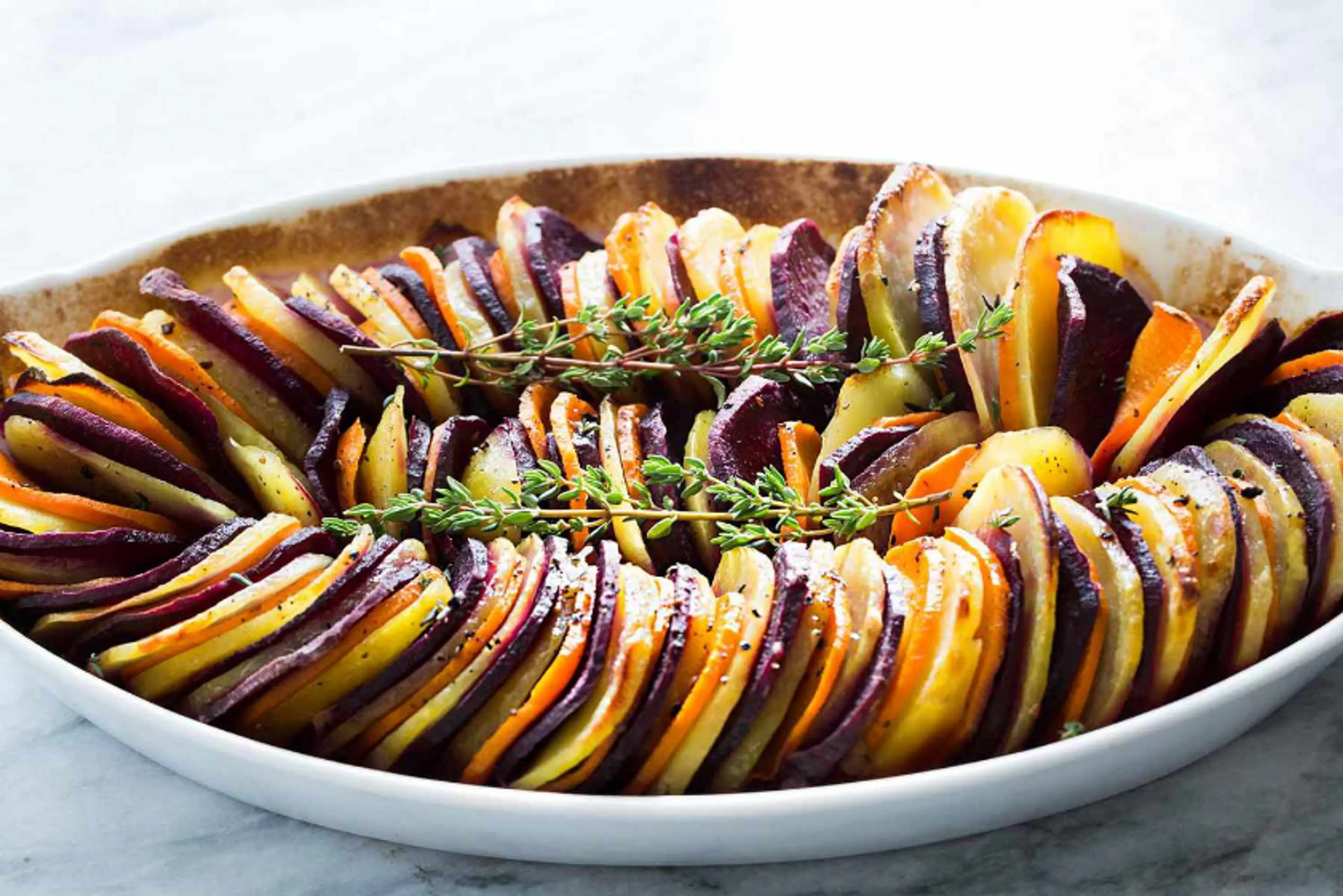 Sweet Potato and Yukon Gold Bake
