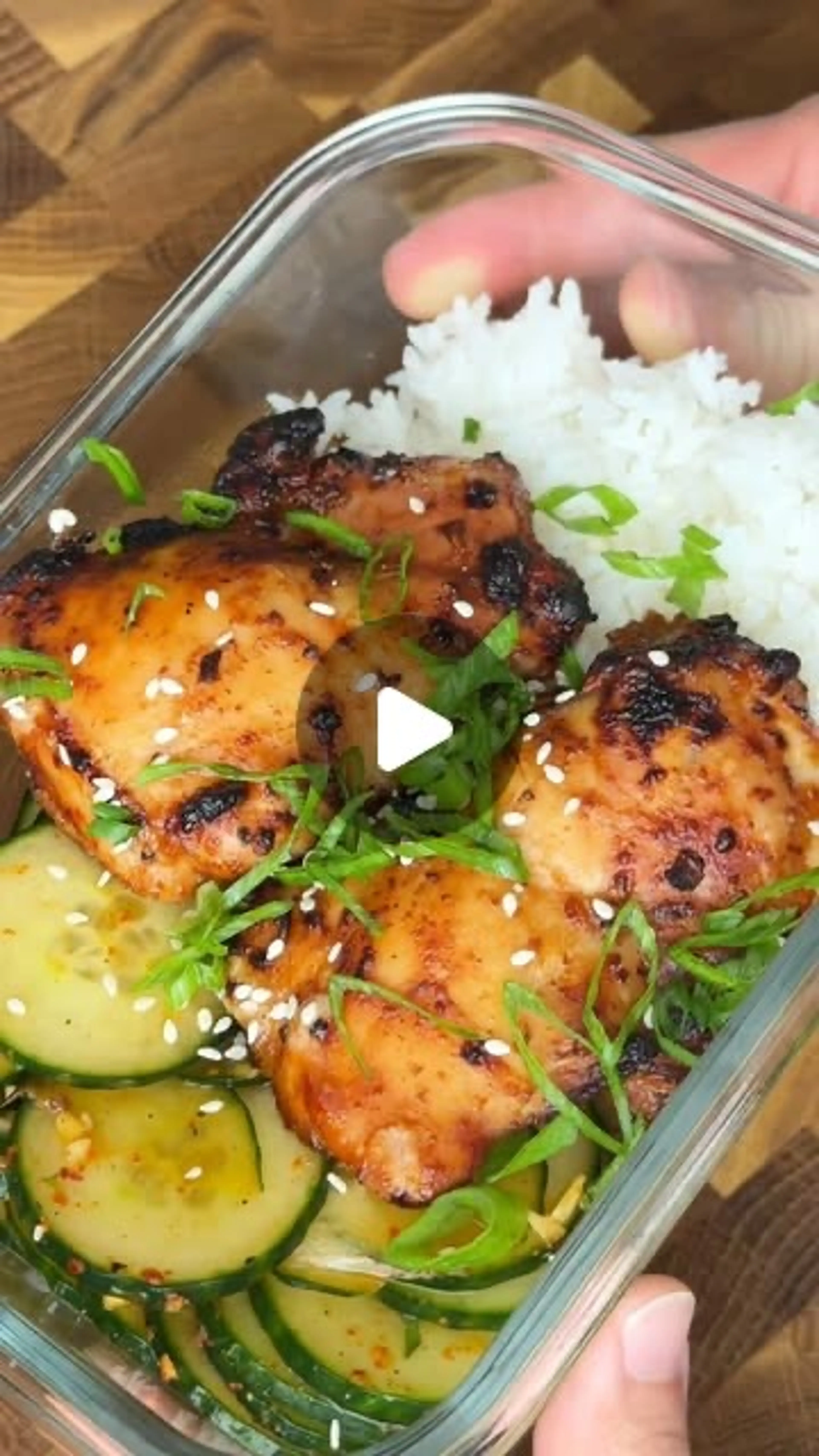Honey Miso Chicken Thighs