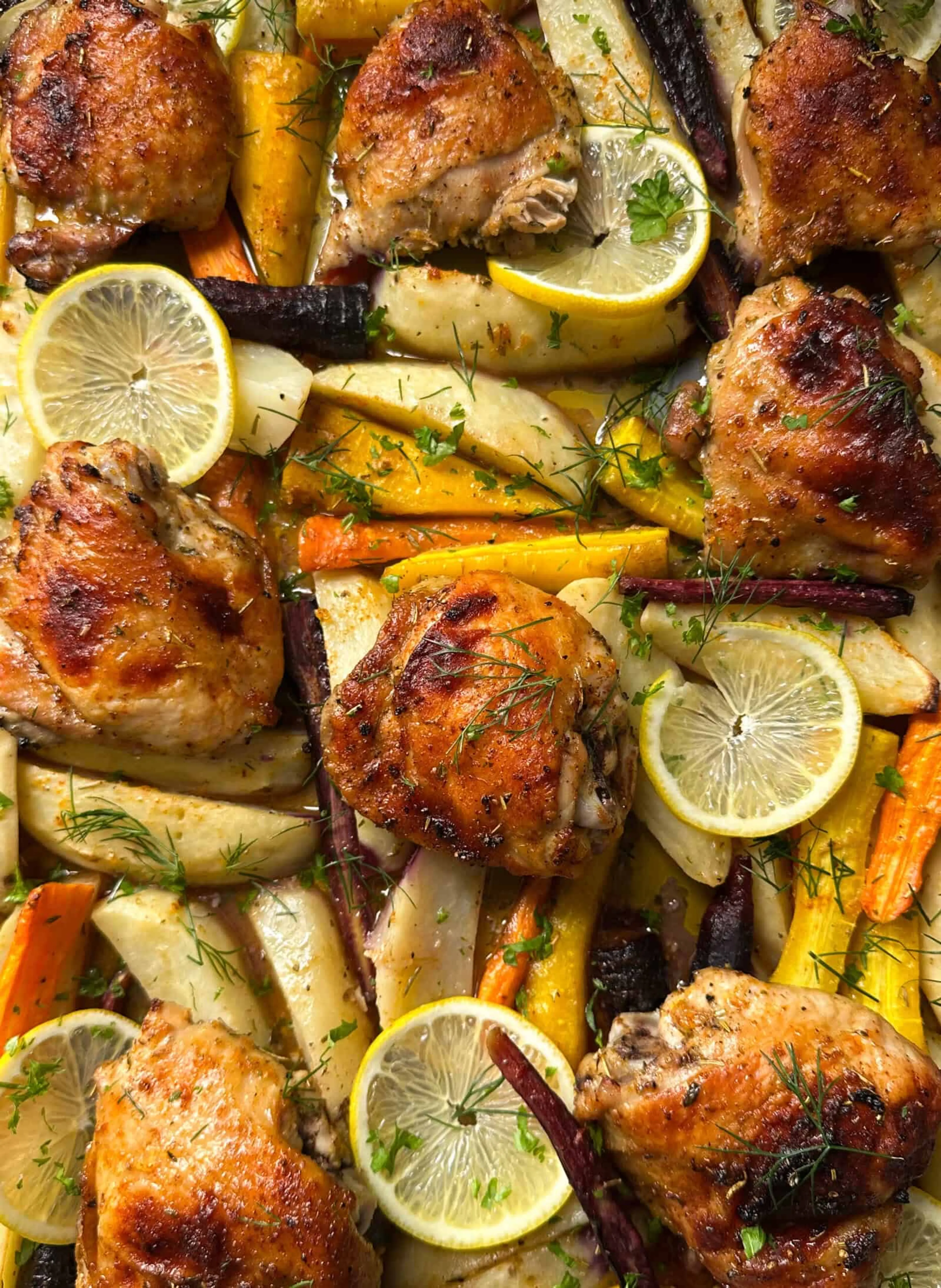 Sheet Pan Chicken and Potatoes