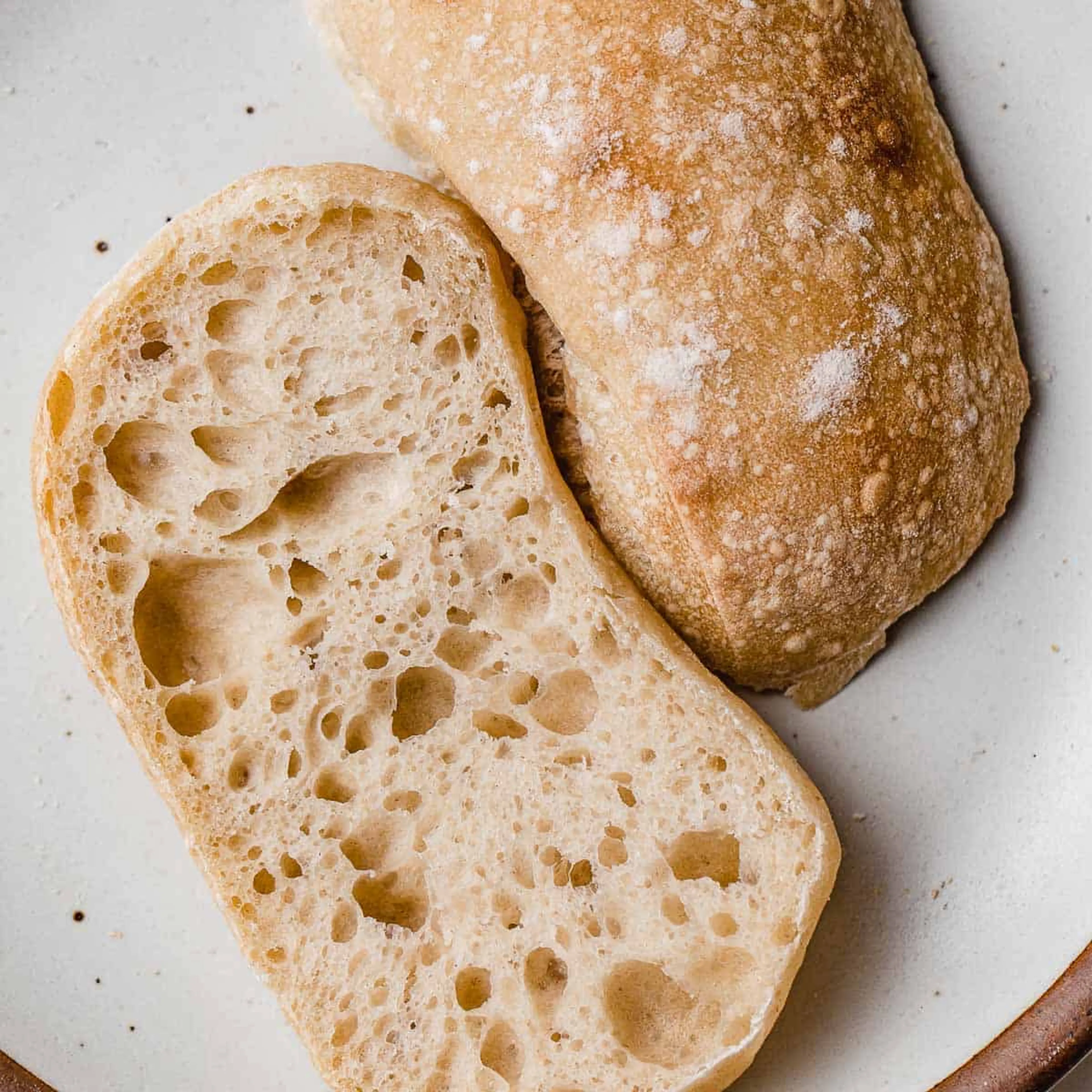 Sourdough Ciabatta Rolls