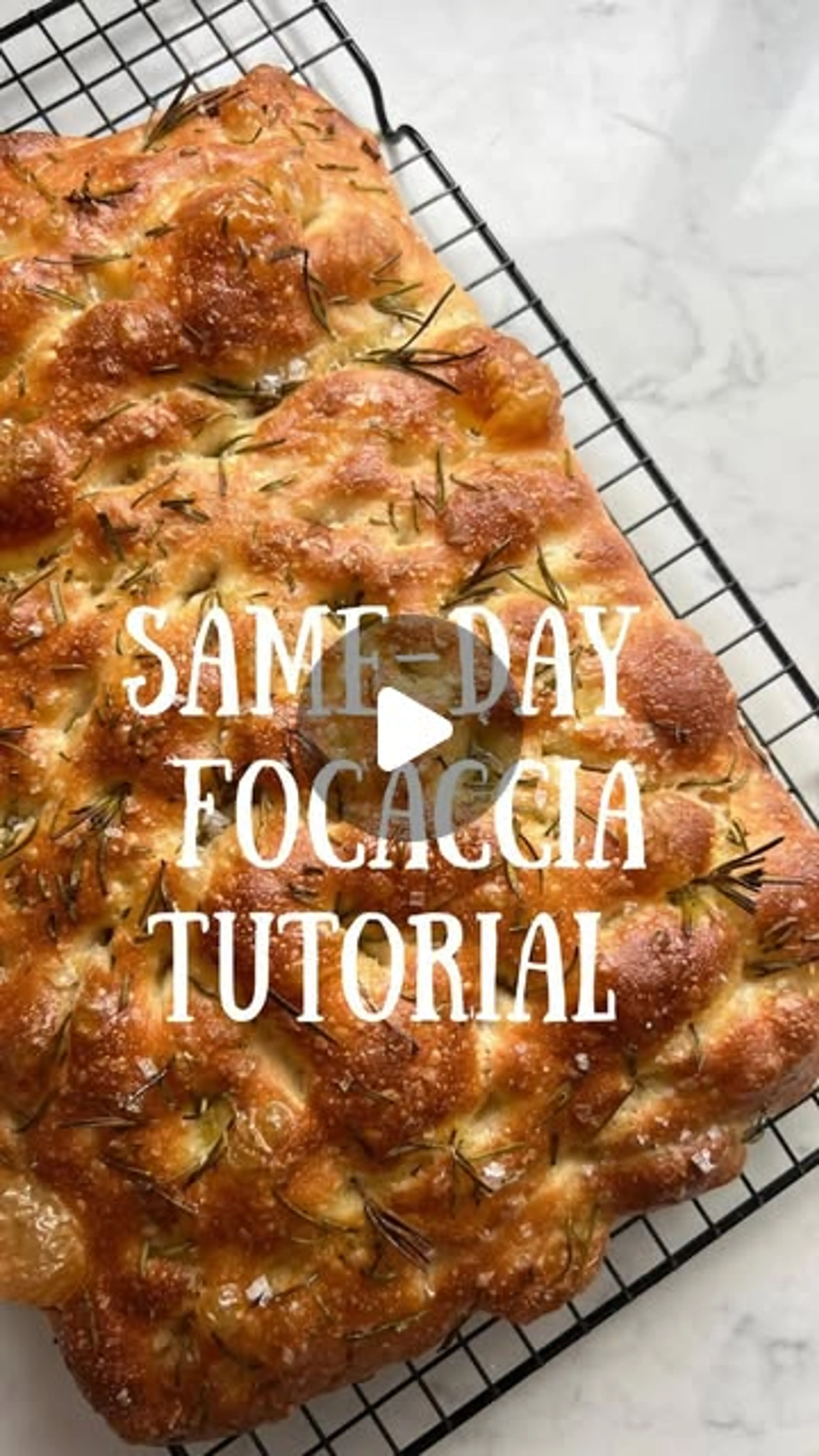 Same-day Focaccia