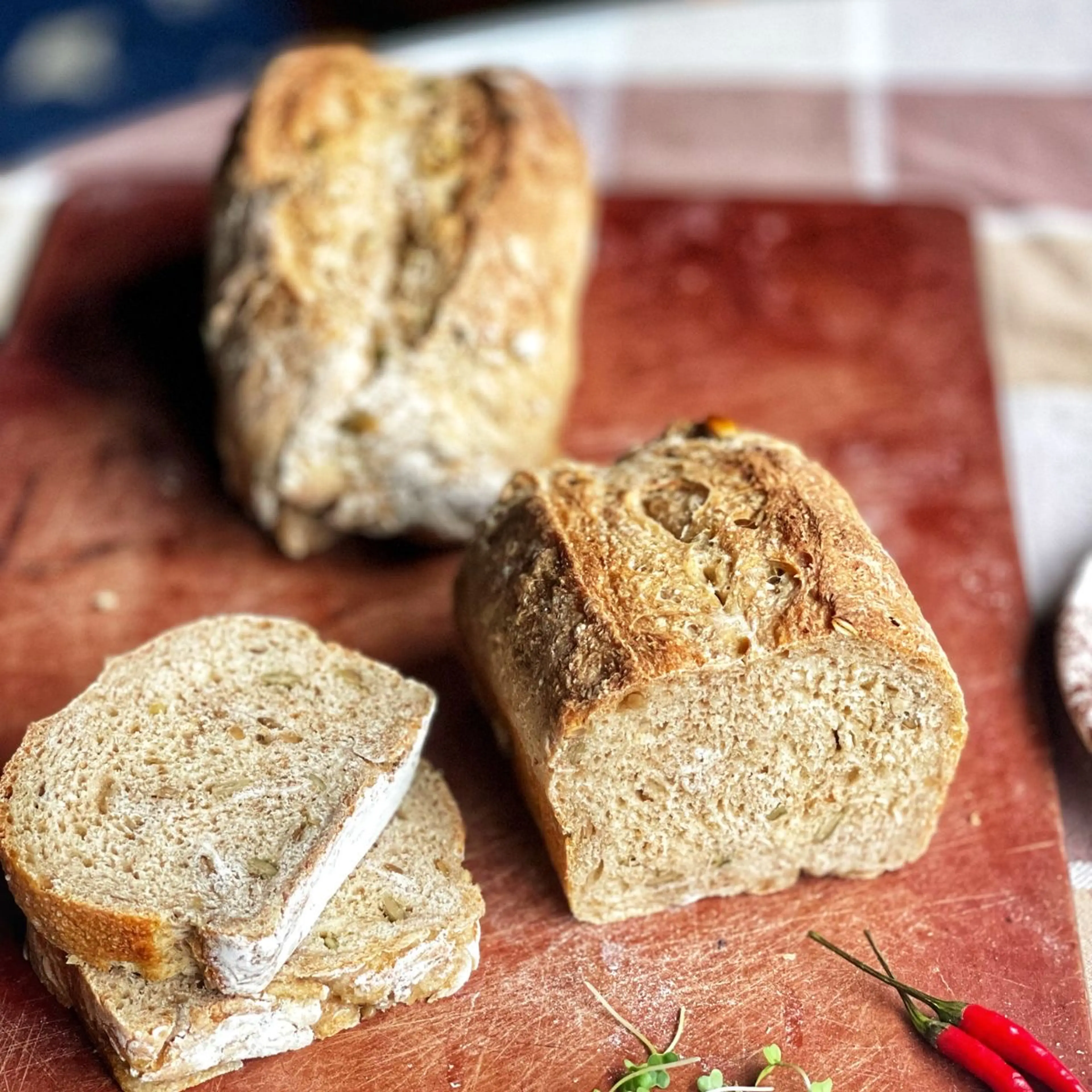 Multigrain Sourdough Bread