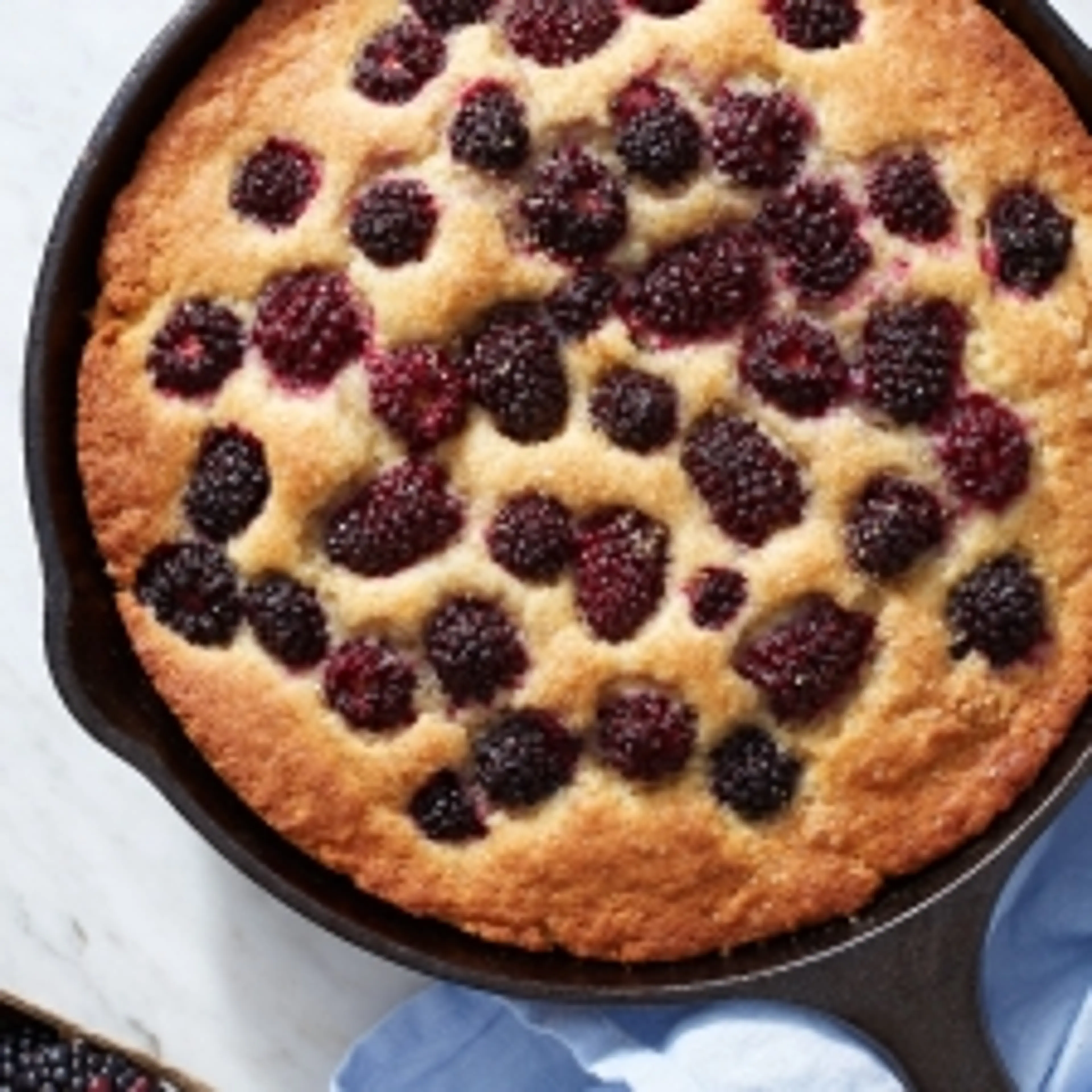 Blackberry Buttermilk Cake