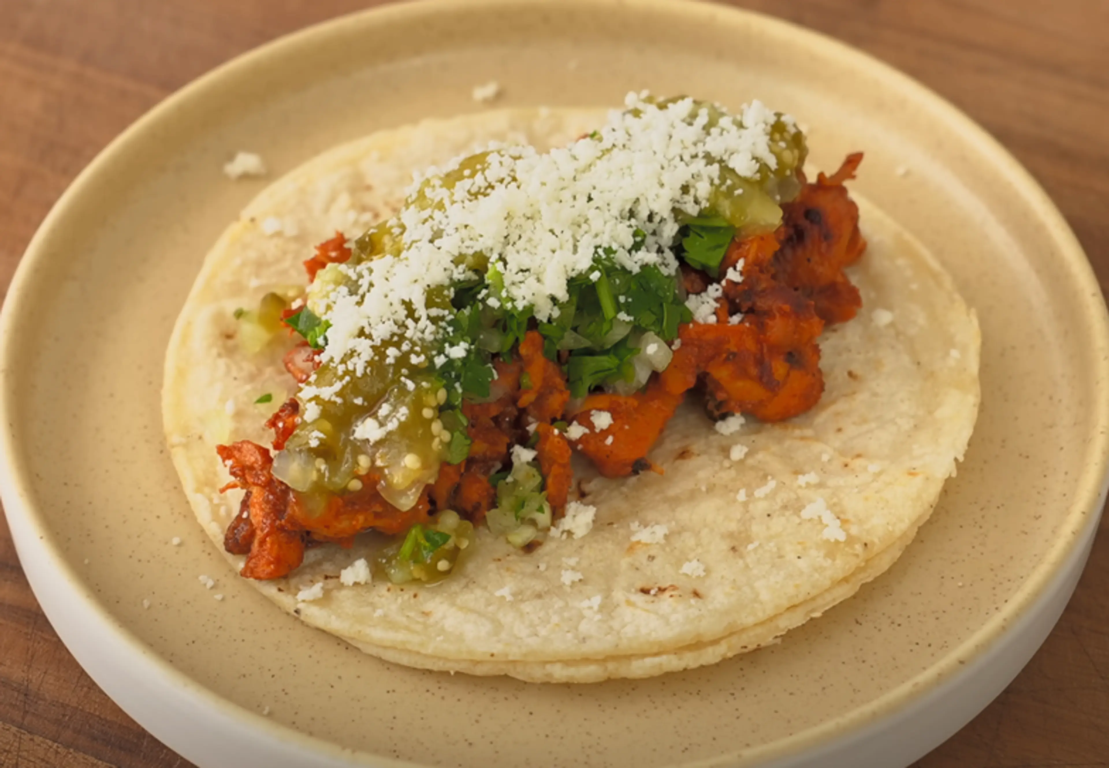 Chicken "Al Pastor" Tacos